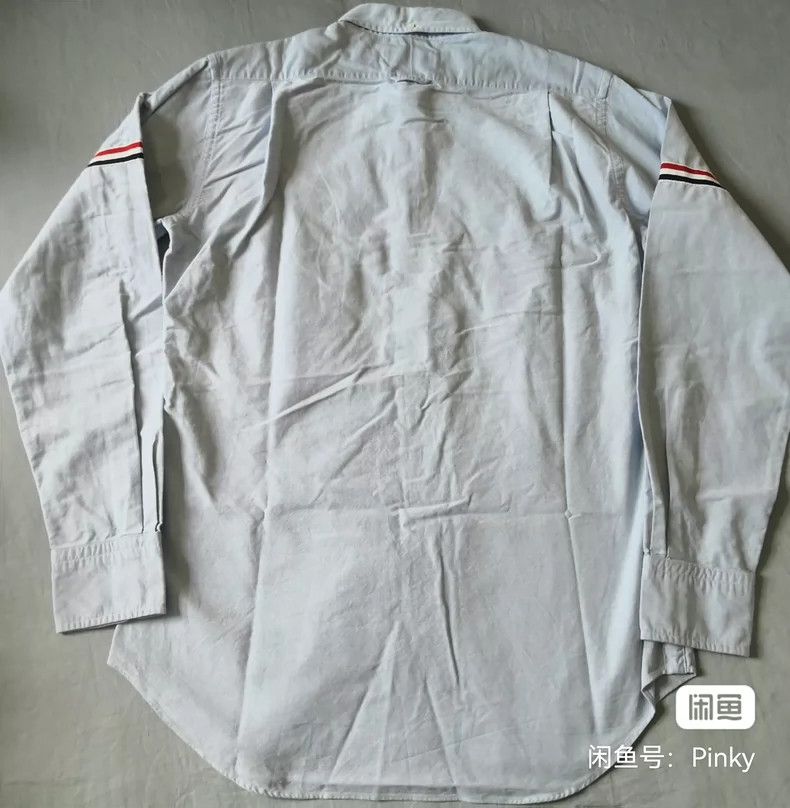 Thom Browne Thom Browne size3 Oxford cloth cotton shirt Size US L / EU 52-54 / 3 - 7 Thumbnail
