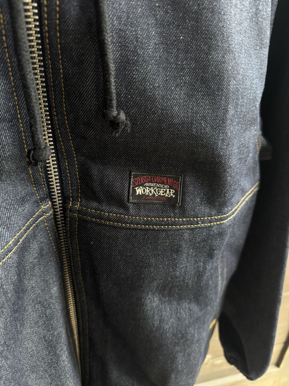 Stussy Stussy Raw Denim Work Jacket Size US M / EU 48-50 / 2 - 4 Thumbnail