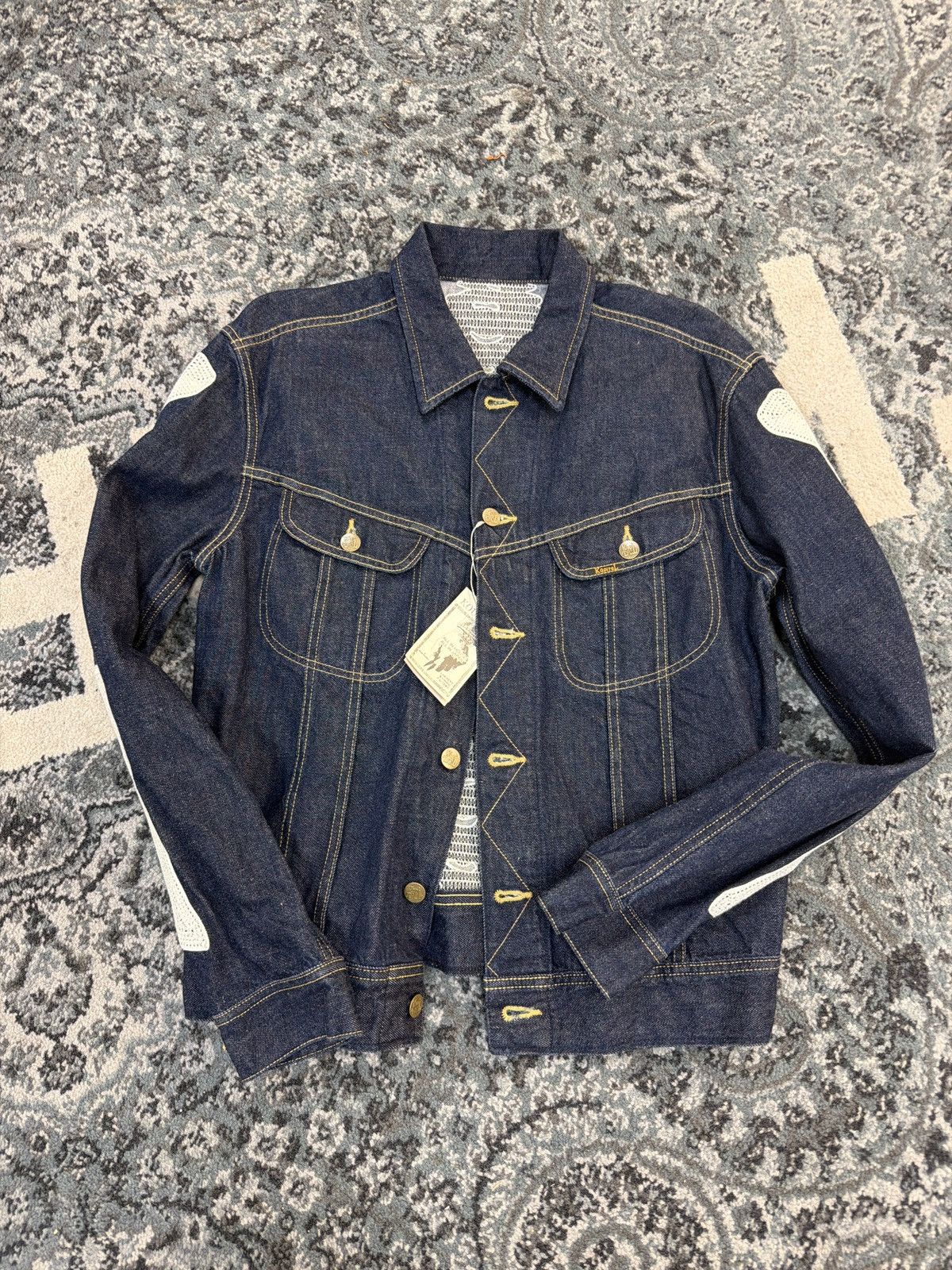 Kapital Kapital Bones Denim Jacket Size US S / EU 44-46 / 1 - 1 Thumbnail