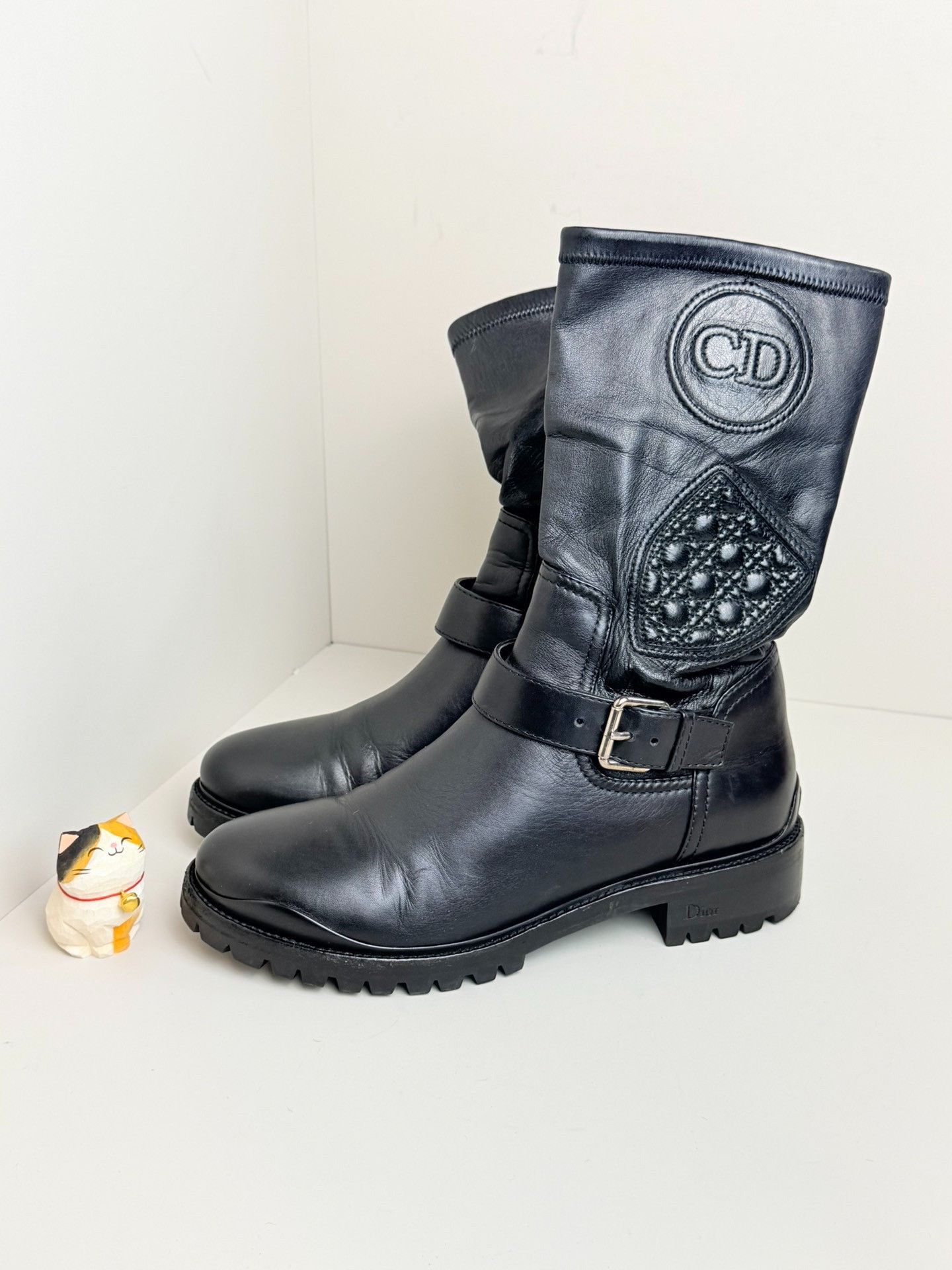 Dior Dior Black Boots it_42 Women Size US 12 / IT 42 - 1 Thumbnail