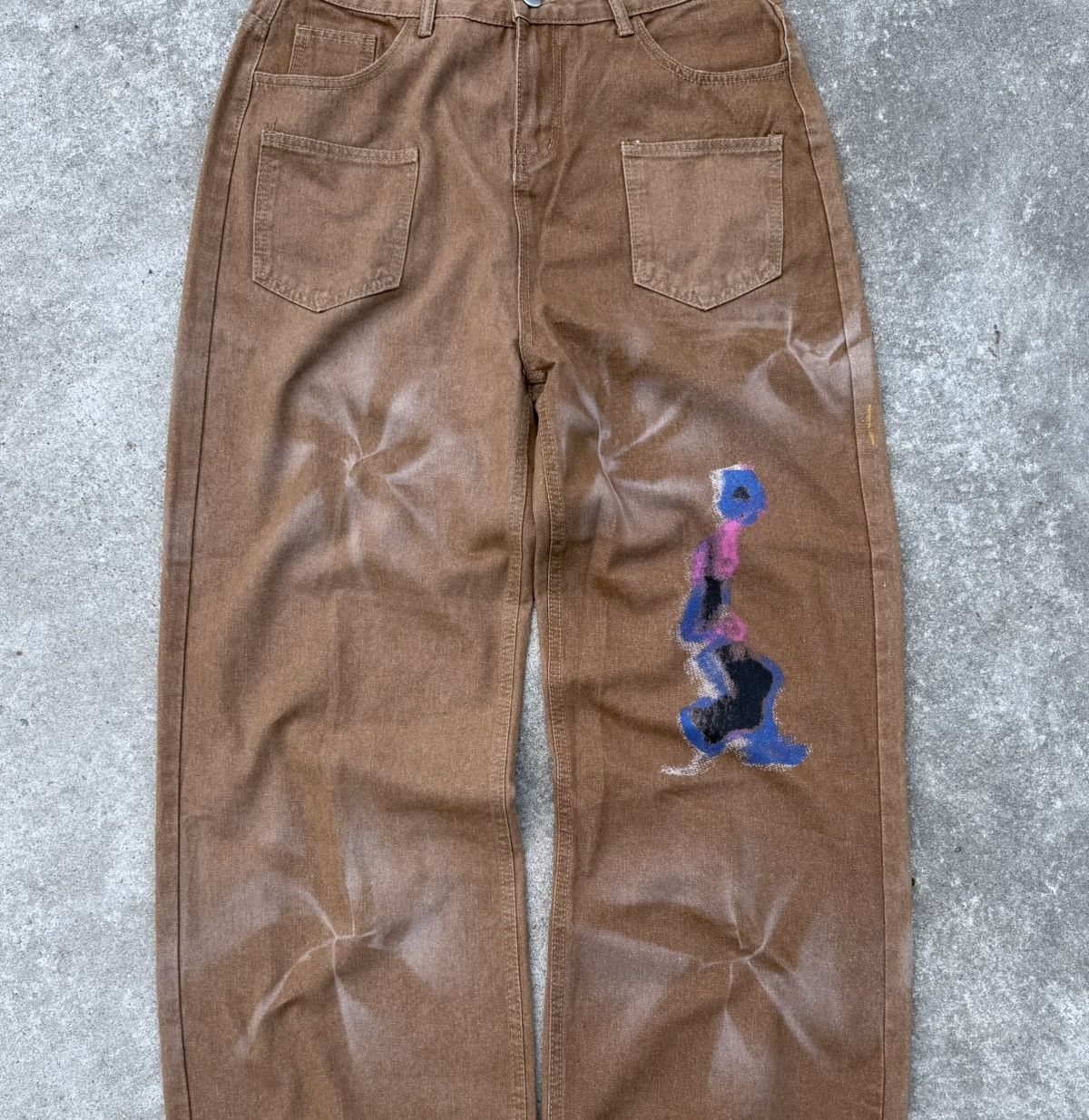 Other Vintage Y2K streetwear swag track avantgarde wide pants Size US 34 / EU 50 - 10 Thumbnail
