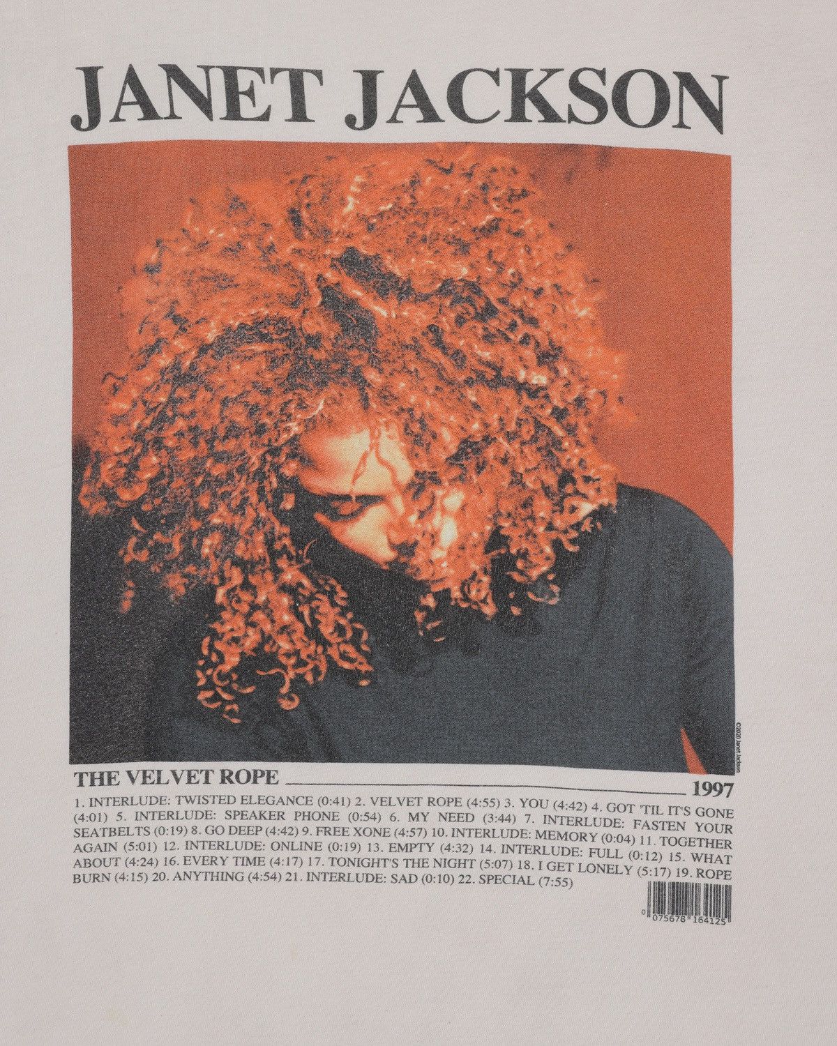 Band Tees Janet Jackson “The Velvet Rope” Graphic Tee Size US S / EU 44-46 / 1 - 2 Thumbnail