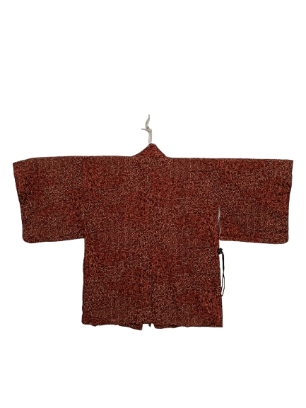 Komono Kimono Haori Flower Motif Japanese Traditional Wear Size XL / US 12-14 / IT 48-50 - 2 Thumbnail