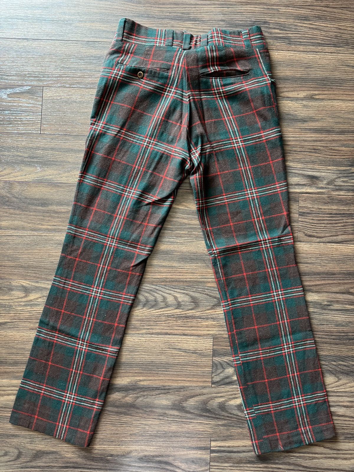 Other Kennedy’s Vintage Plaid Wool Pants Size US 32 / EU 48 - 2 Thumbnail