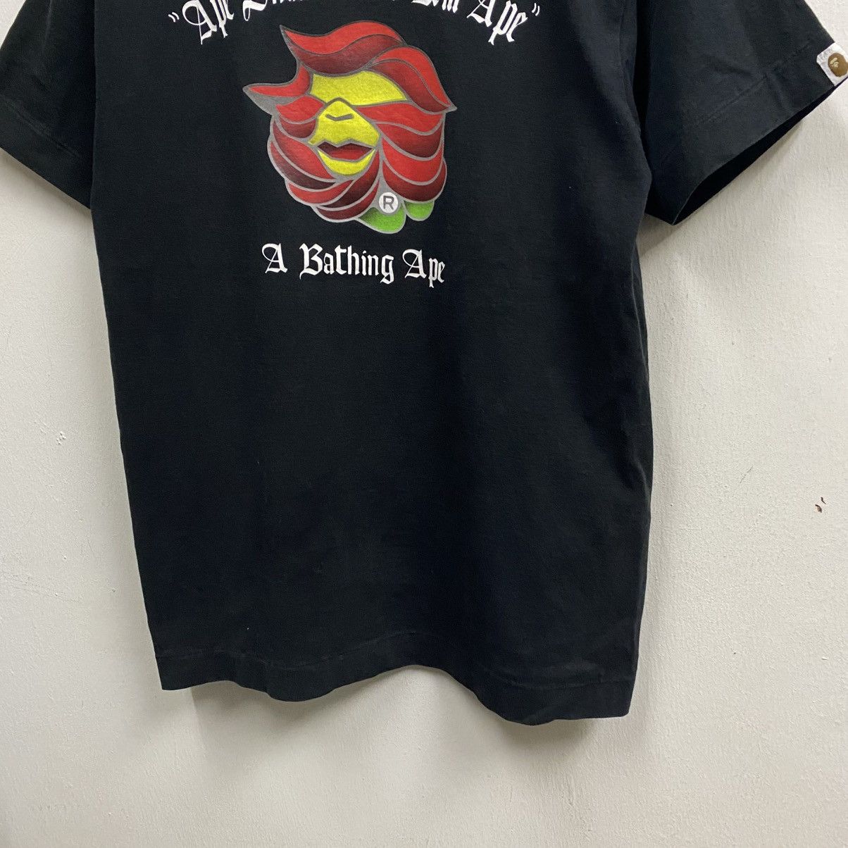 Bape BAPE ASNKA Flower ape Head T-shirt Size US L / EU 52-54 / 3 - 4 Thumbnail