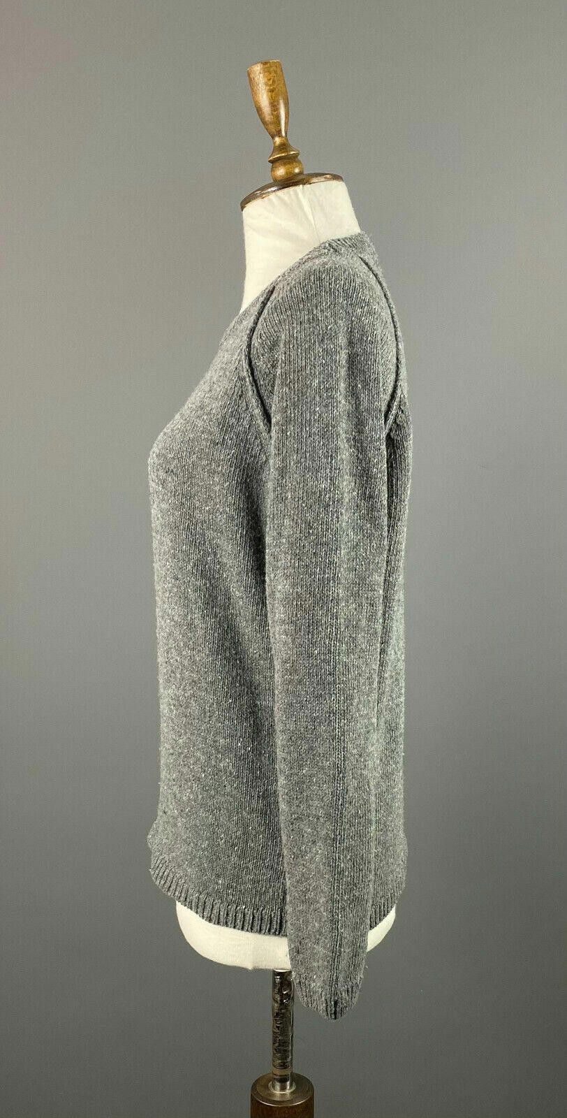 Nudie Jeans Ladies Nudie Jeans Grey Wool Blend Knited Sweater Size S Size US S / EU 44-46 / 1 - 4 Thumbnail