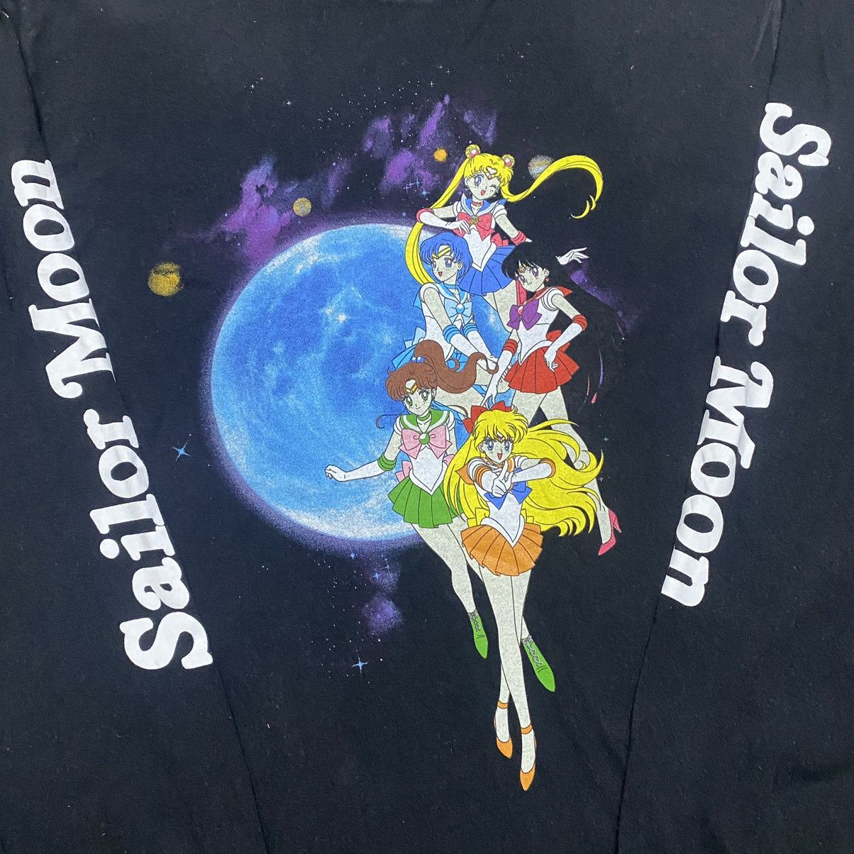Anime Sailor Moon Shirt Longsleeve Naoko Takeuchi Size US XL / EU 56 / 4 - 5 Thumbnail