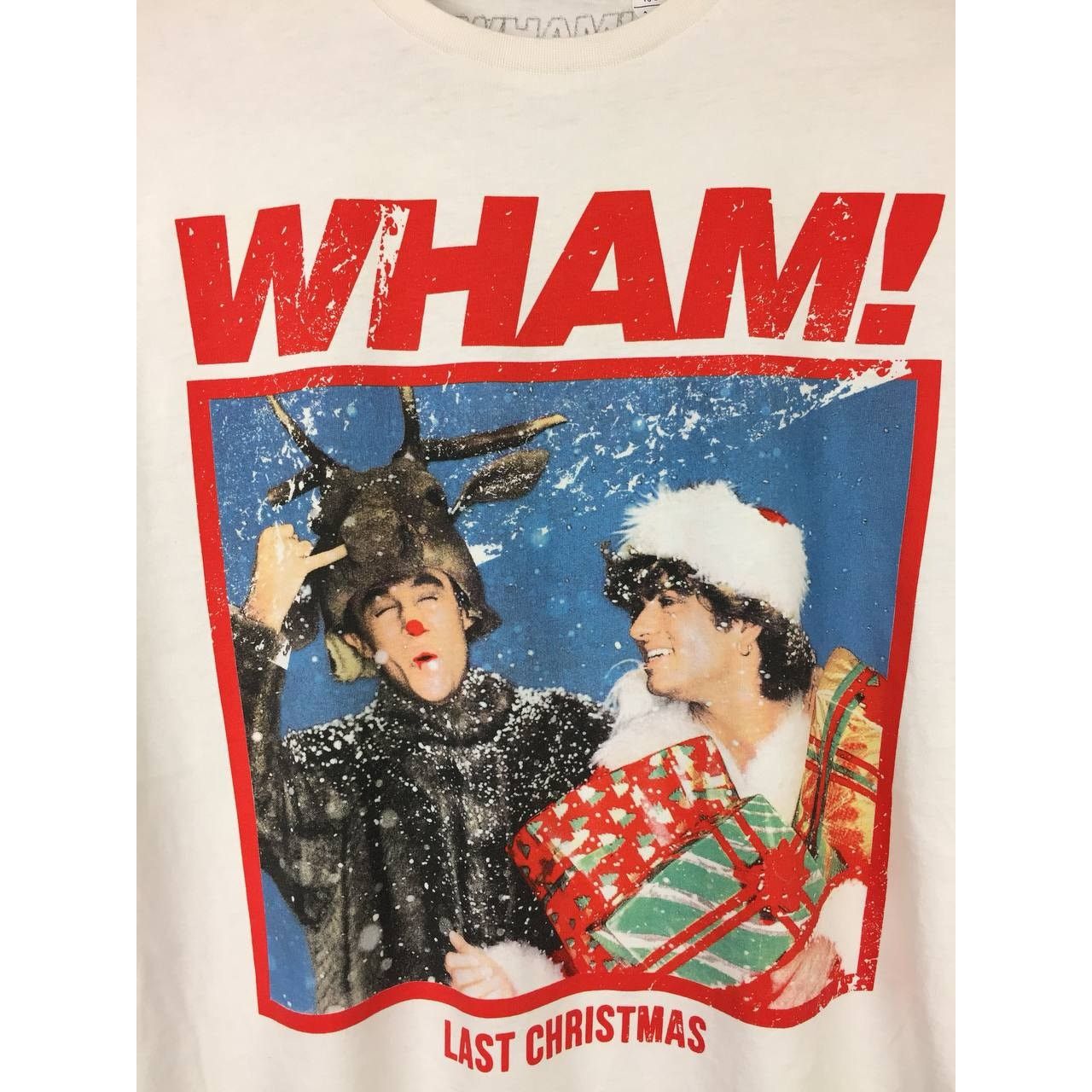 Band Tees Wham! George Michael & Andrew Ridgeley Last Christmas Tee Size US S / EU 44-46 / 1 - 4 Thumbnail