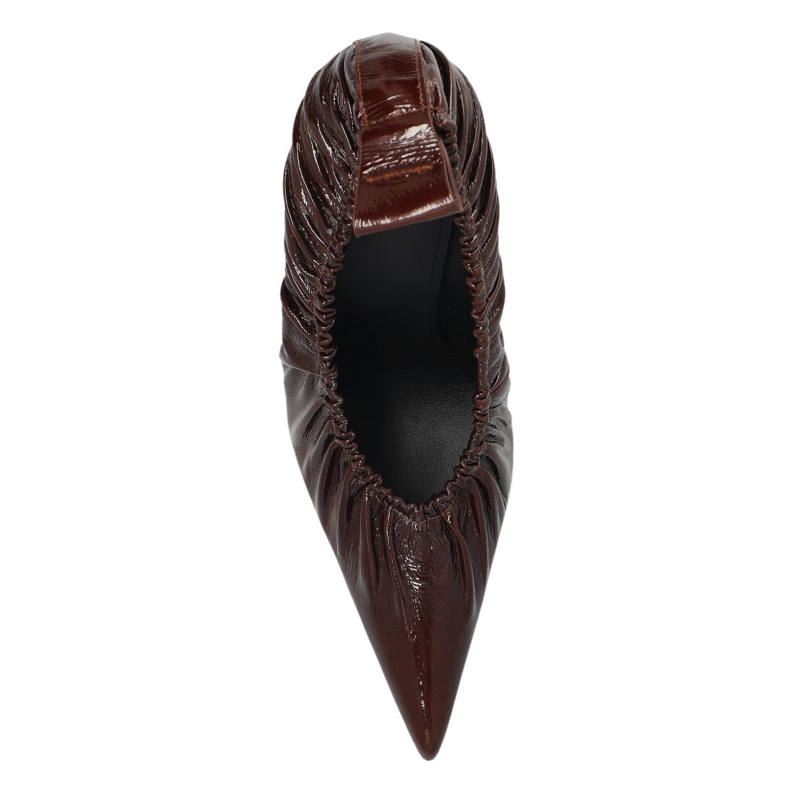Balenciaga IRO Fronce Heeled Pumps 105mm Brown New & Authentic (Women's Size US 10 / IT 40 - 4 Thumbnail