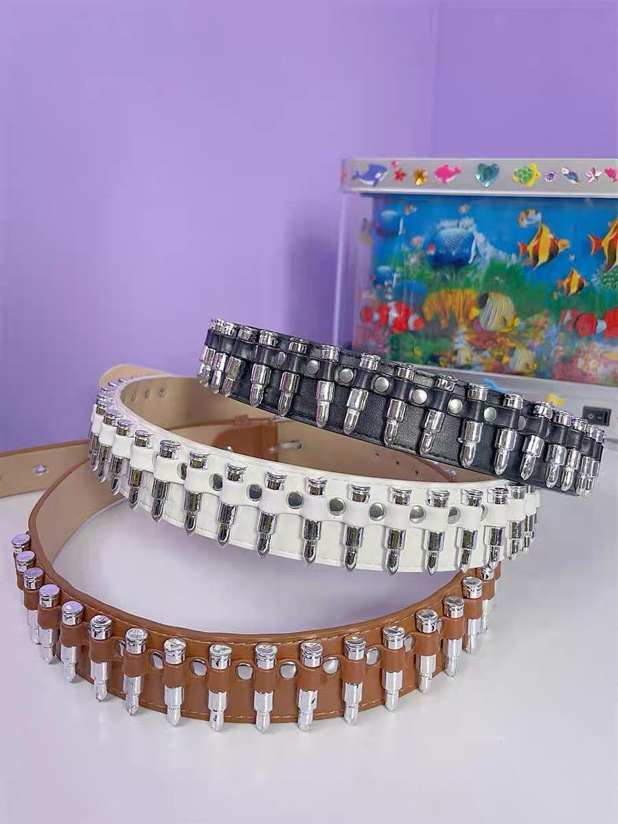Japanese Brand × Vintage Retro punk belt bullet belt Size ONE SIZE - 4 Thumbnail