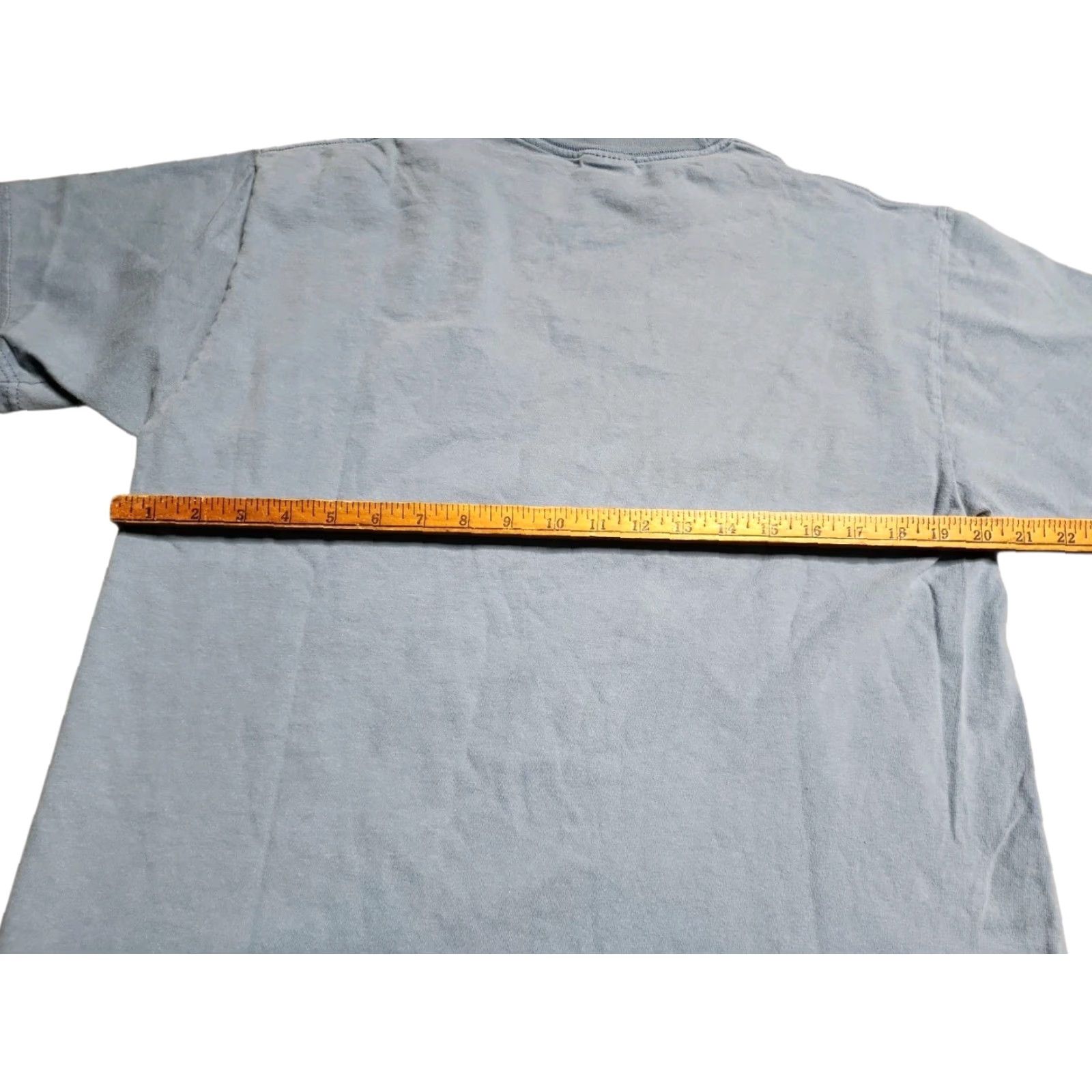 Hanes VINTAGE Hanes T-Shirt L Blue Rainbow Pride Maple Leaf Embroidered 90s Mens Size US L / EU 52-54 / 3 - 3 Thumbnail
