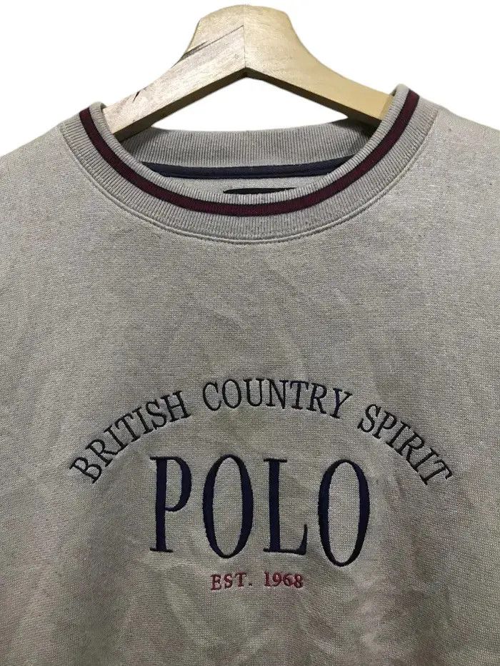 Japanese Brand Vintage Polo British Country Spirit Sweatshirts Size US L / EU 52-54 / 3 - 3 Thumbnail