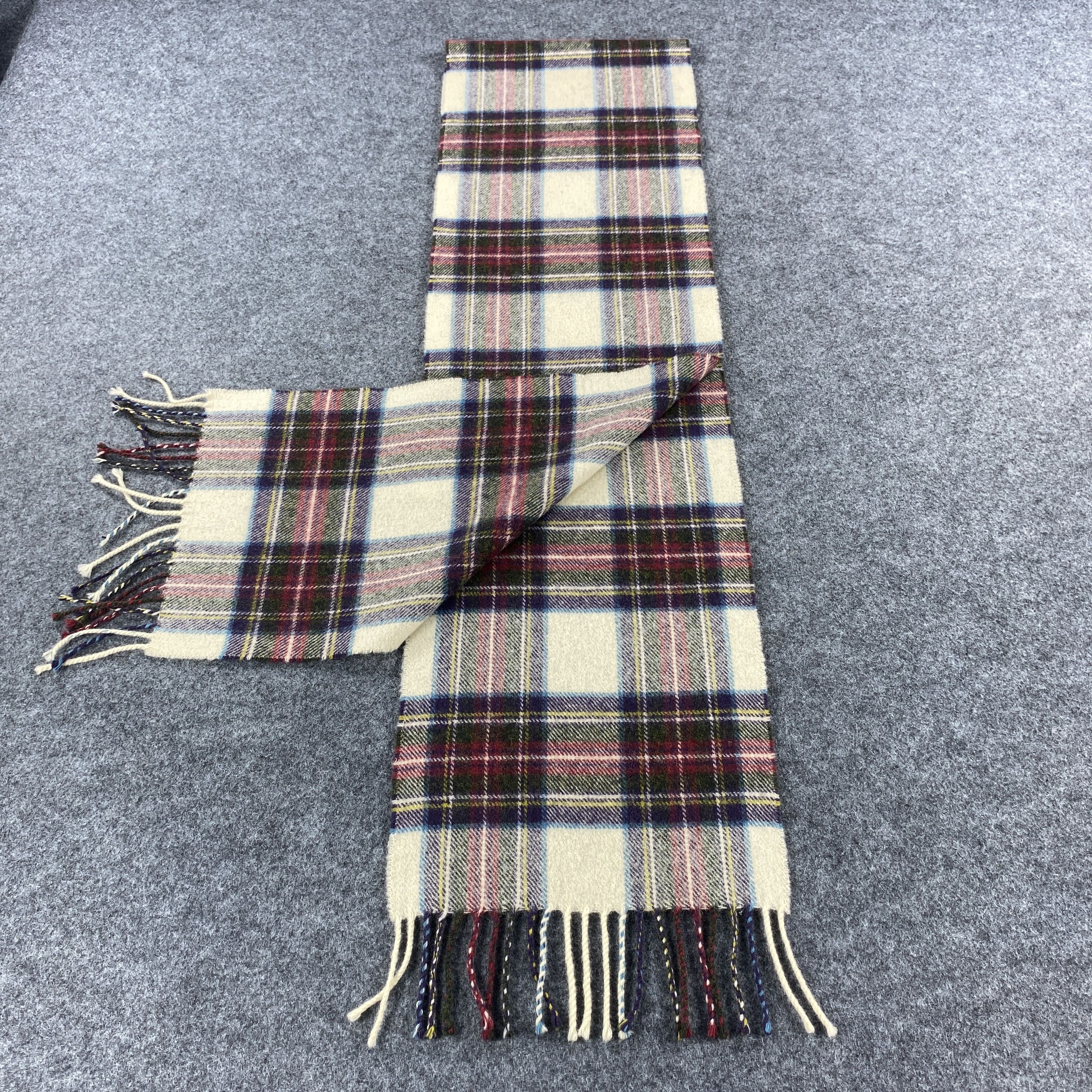 Vintage Glen Prince Scarf # Muffler # Neckwear # D617 Size ONE SIZE - 4 Thumbnail