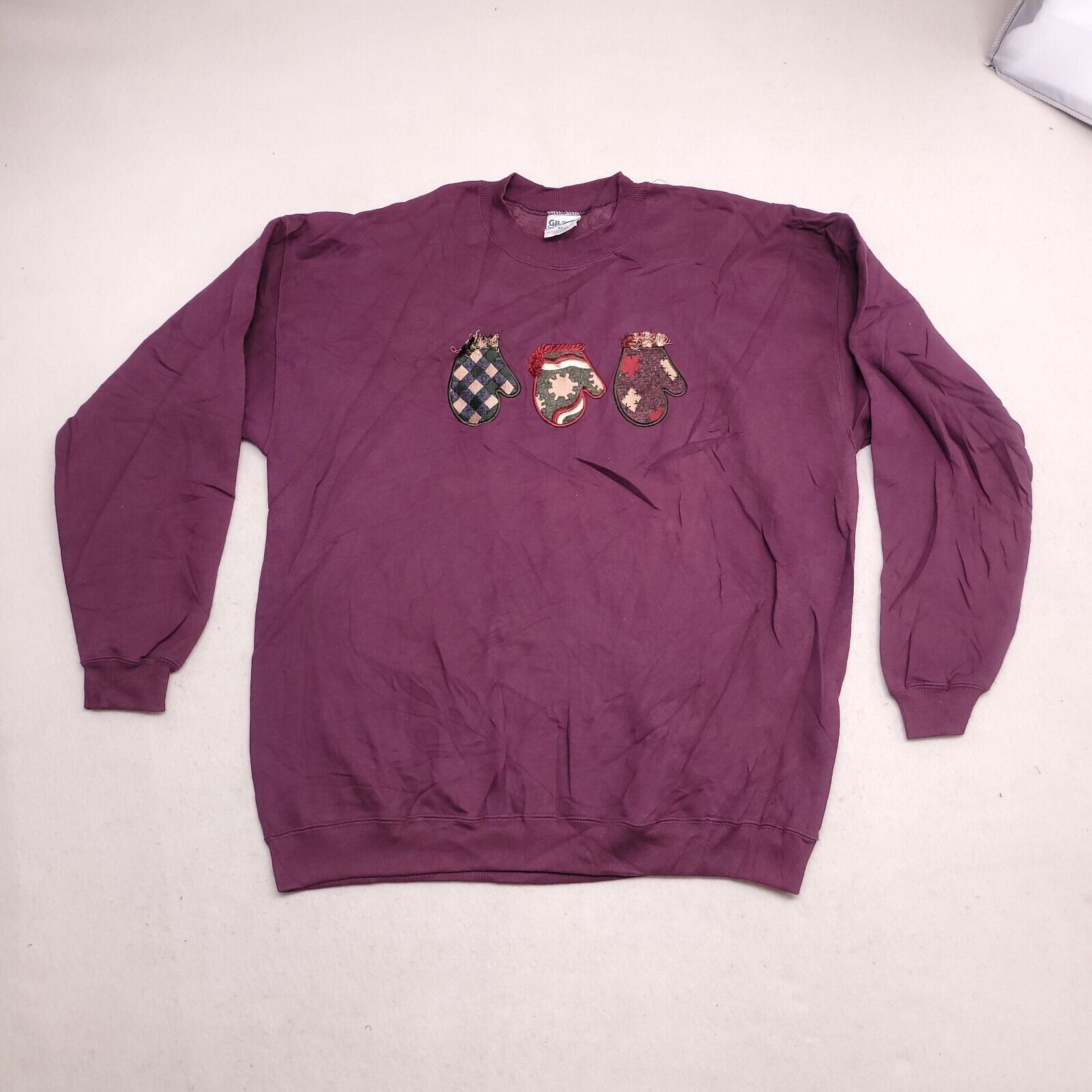 Gildan Gildan Pullover Sweatshirt Womens Size Extra Large XL Purple Size XL / US 12-14 / IT 48-50 - 2 Thumbnail