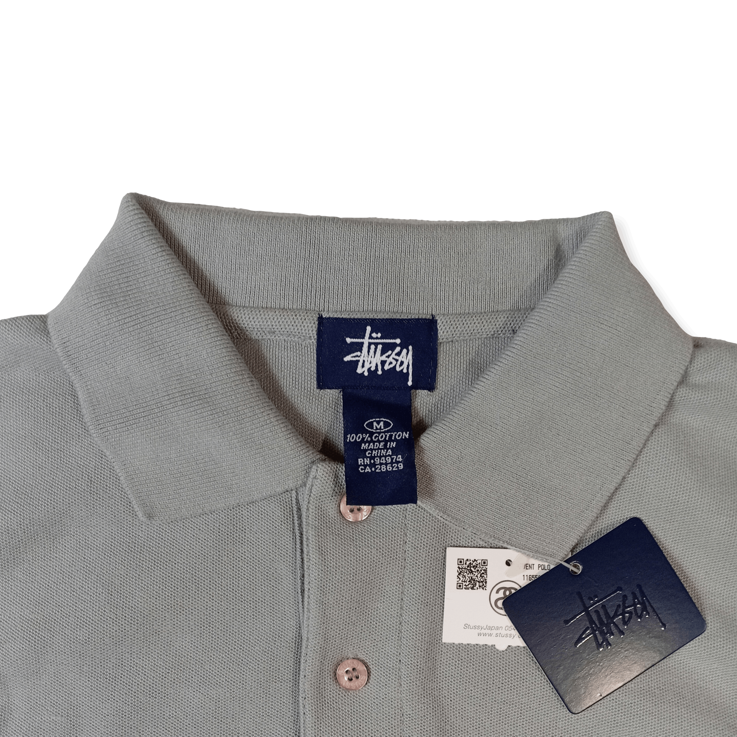 Stussy Amazing Rare 90's Stussy polo shirt BNWT Size US M / EU 48-50 / 2 - 3 Thumbnail