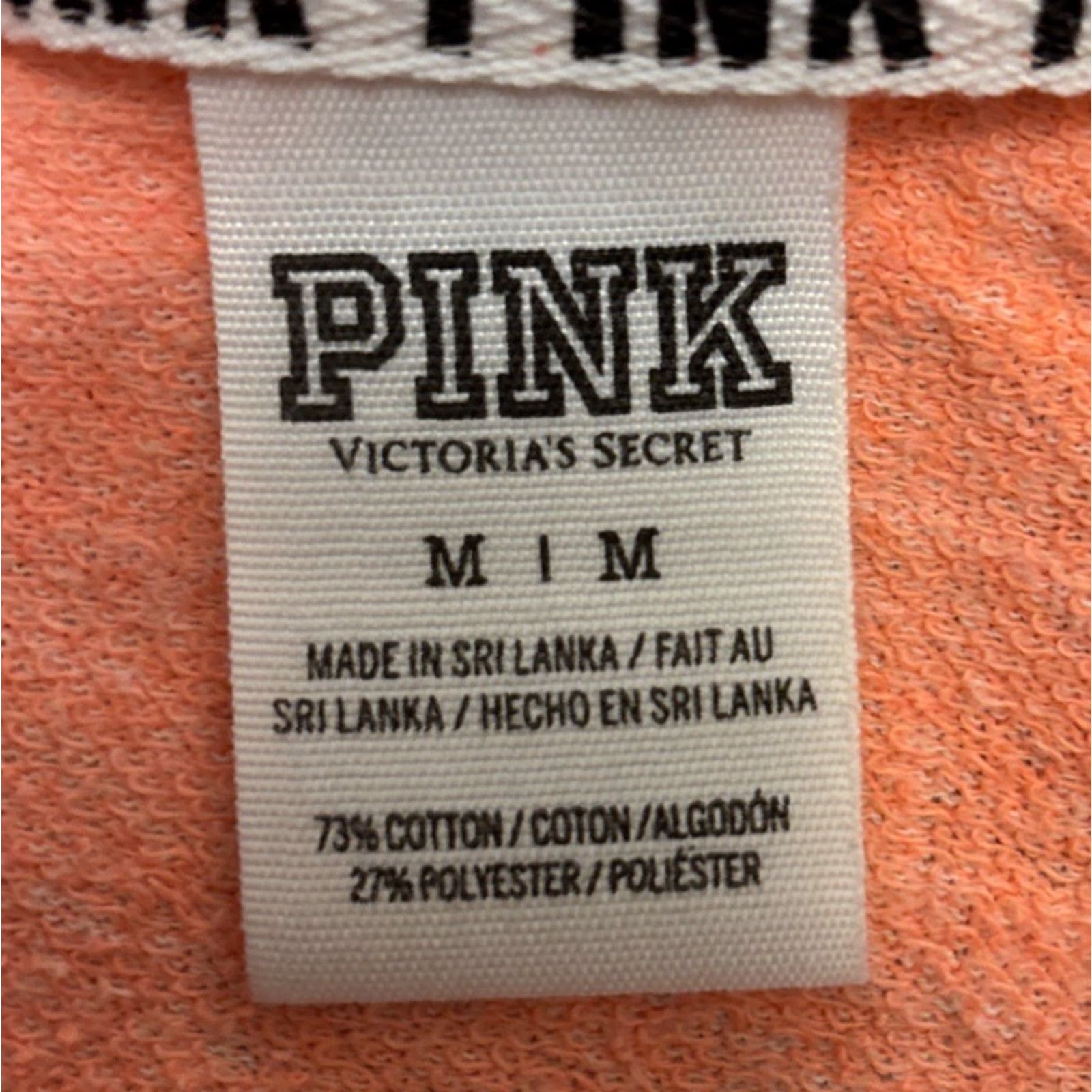 Vintage VINTAGE PINK Victoria's Secret Sweatshirt Women Oversized Orange M Womens Pullover Retro Spell Out 166 Size M / US 6-8 / IT 42-44 - 3 Thumbnail