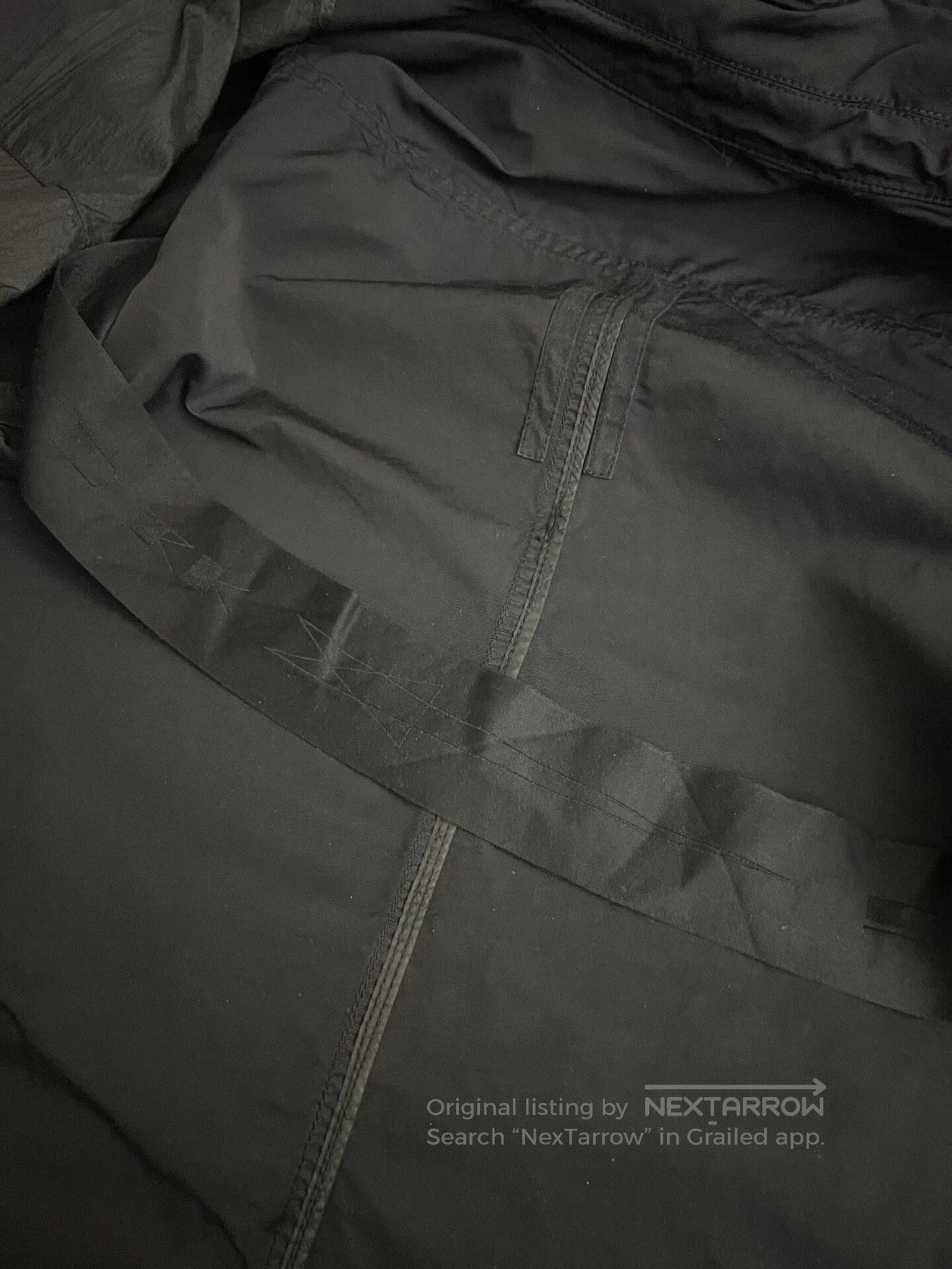Rick Owens Rick Owens Black Nylon Oversized Jacket. Size US S / EU 44-46 / 1 - 6 Thumbnail