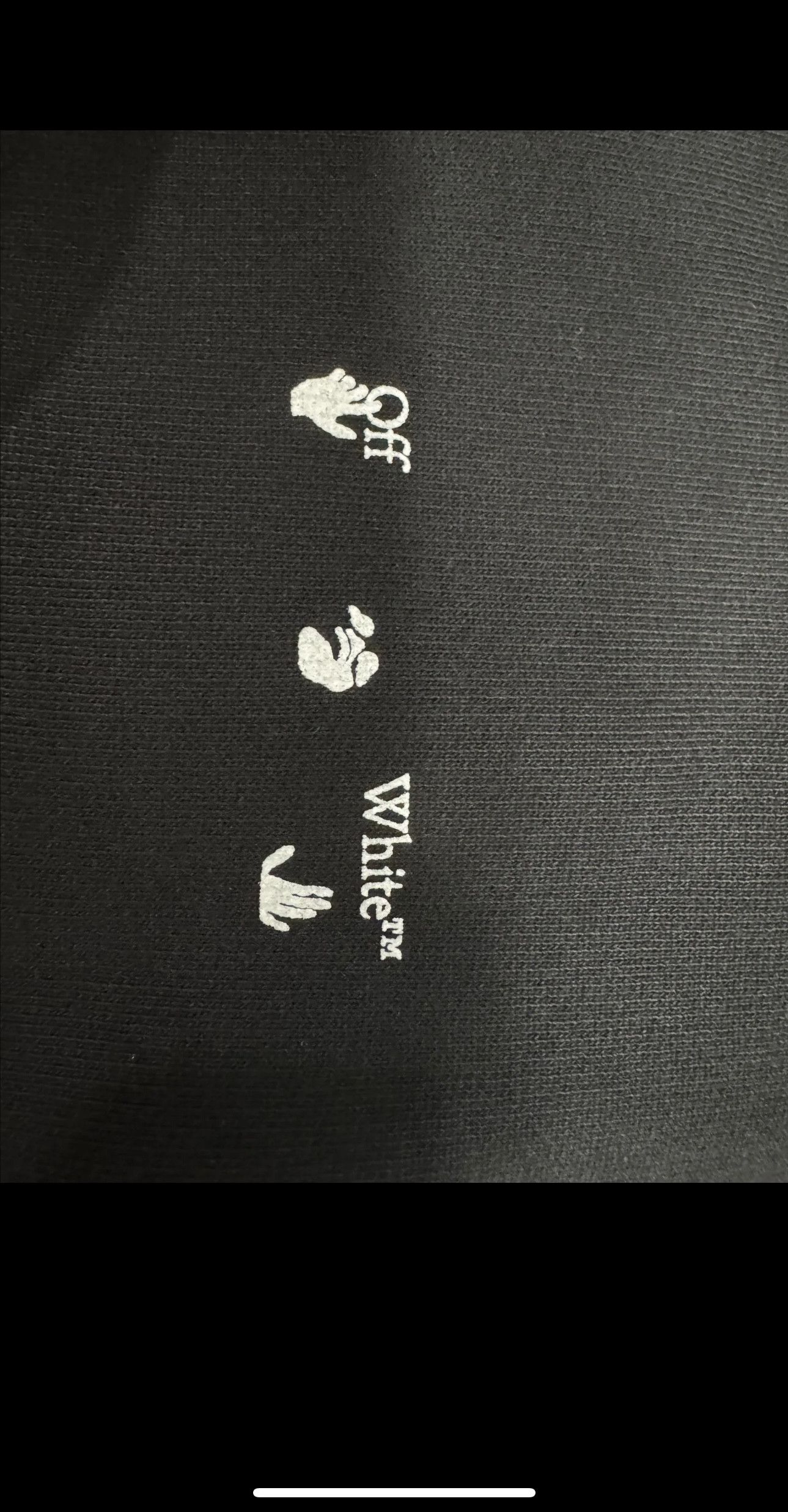 Off-White Off-white crew neck Size US M / EU 48-50 / 2 - 3 Thumbnail