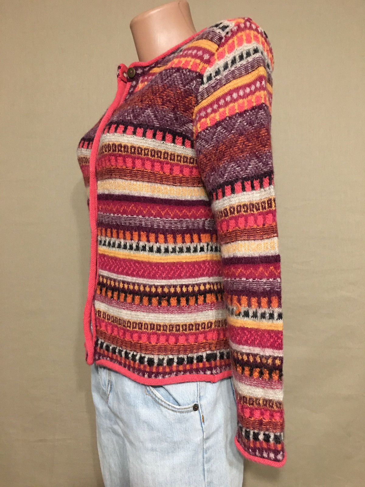 KUNA KUNA Peru Alpaca Cardigan Sweater Size S Size S / US 4 / IT 40 - 2 Thumbnail
