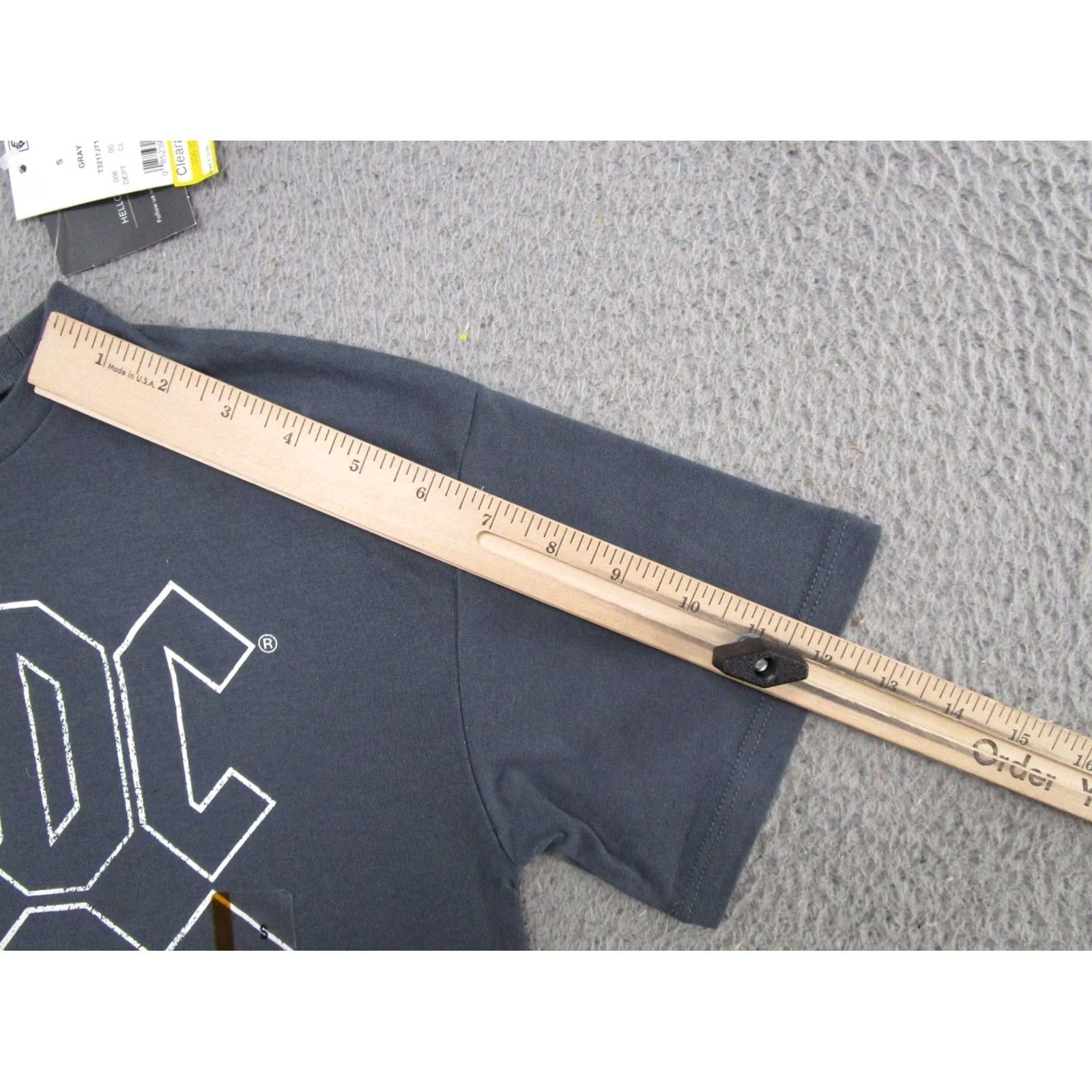 Vintage Greyson ACDC Band Music T-Shirt Women S Short Sleeve Cotton Gray/Grayson Size S / US 4 / IT 40 - 7 Thumbnail