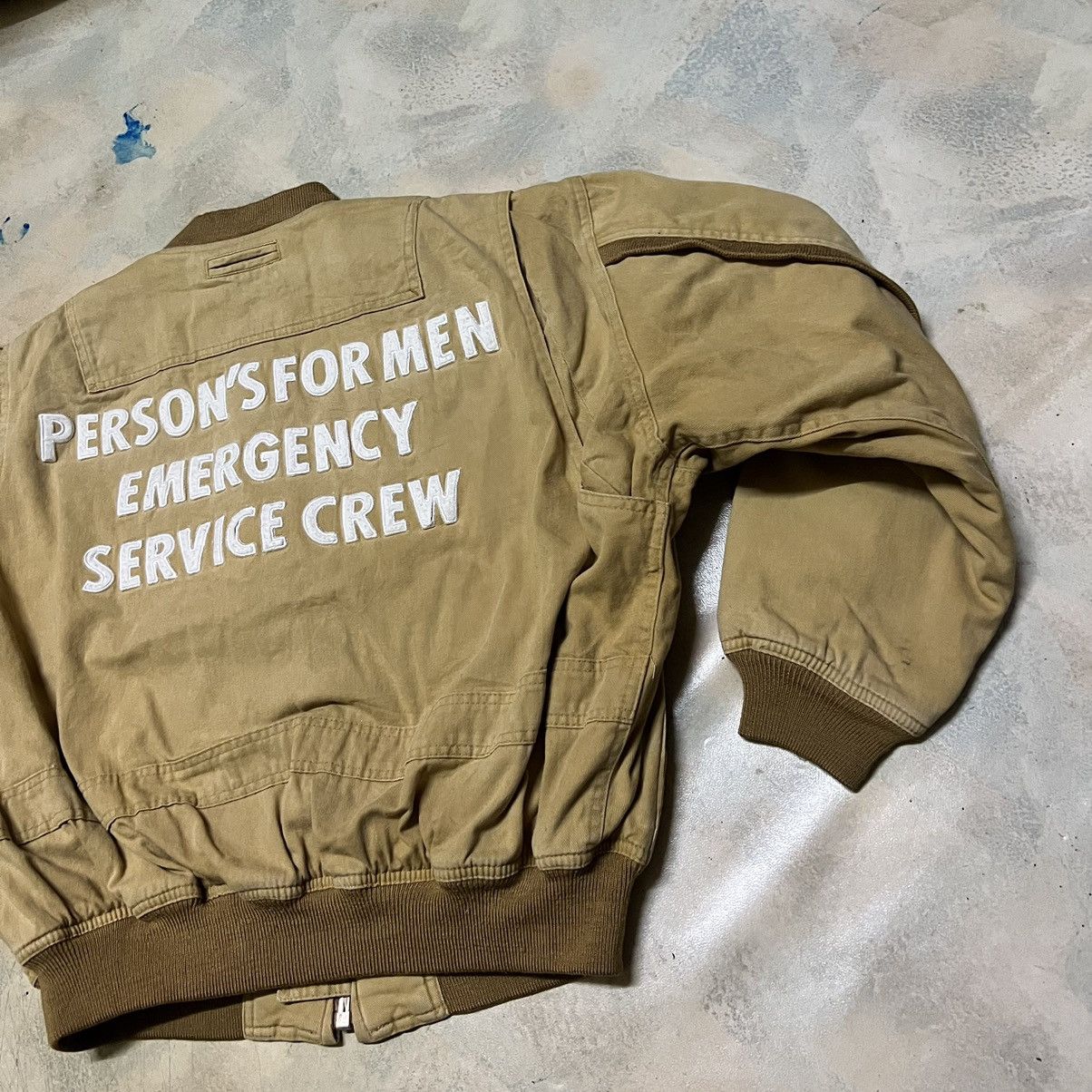 Japanese Brand Person’s For Men Big Logo Bomber Jacket Size US M / EU 48-50 / 2 - 16 Thumbnail