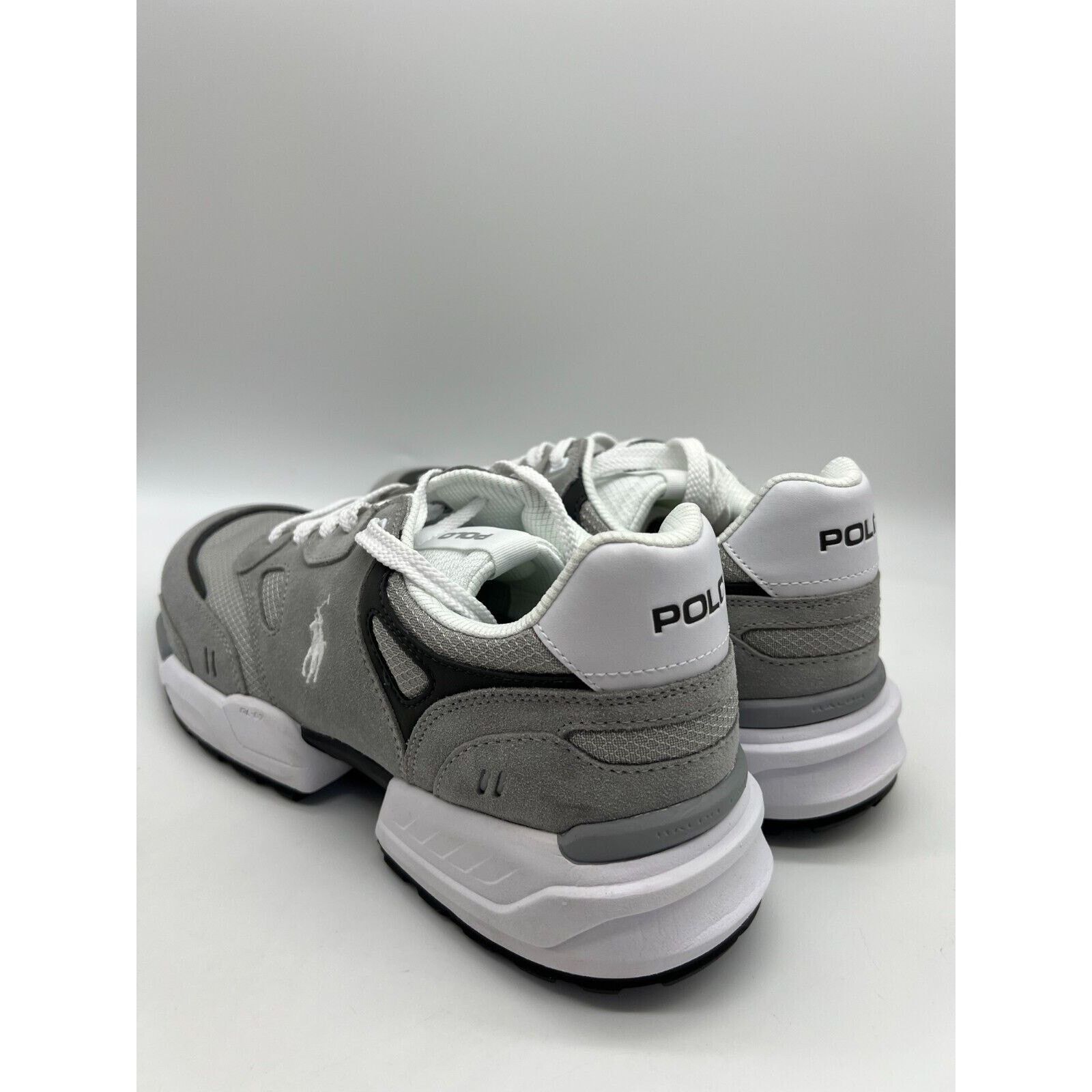 Polo Ralph Lauren Polo Ralph Lauren Men's JGR Suede/Mesh Athletic Gray Size 11 Size US 11 / EU 44 - 8 Thumbnail
