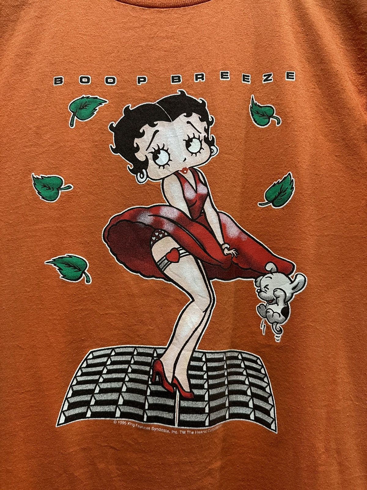 Cartoon Network × Vintage Vintage 90s Betty Boop Breeze Single Stitch Tee Size US M / EU 48-50 / 2 - 2 Thumbnail
