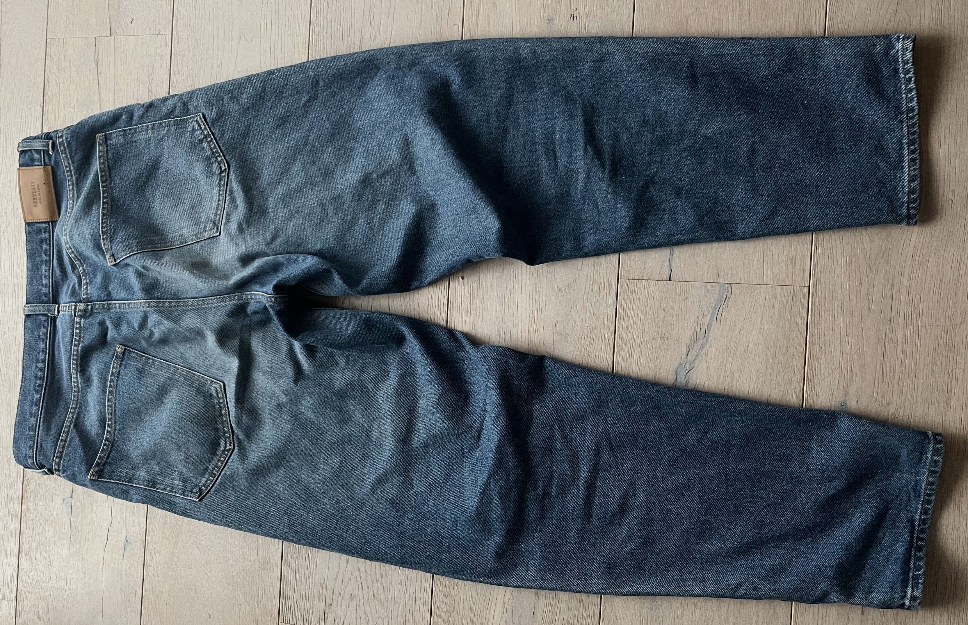 Japanese Brand Japanese Jeans, Harvesty Jeans Rare Tapered Denim Size US 33 - 2 Thumbnail