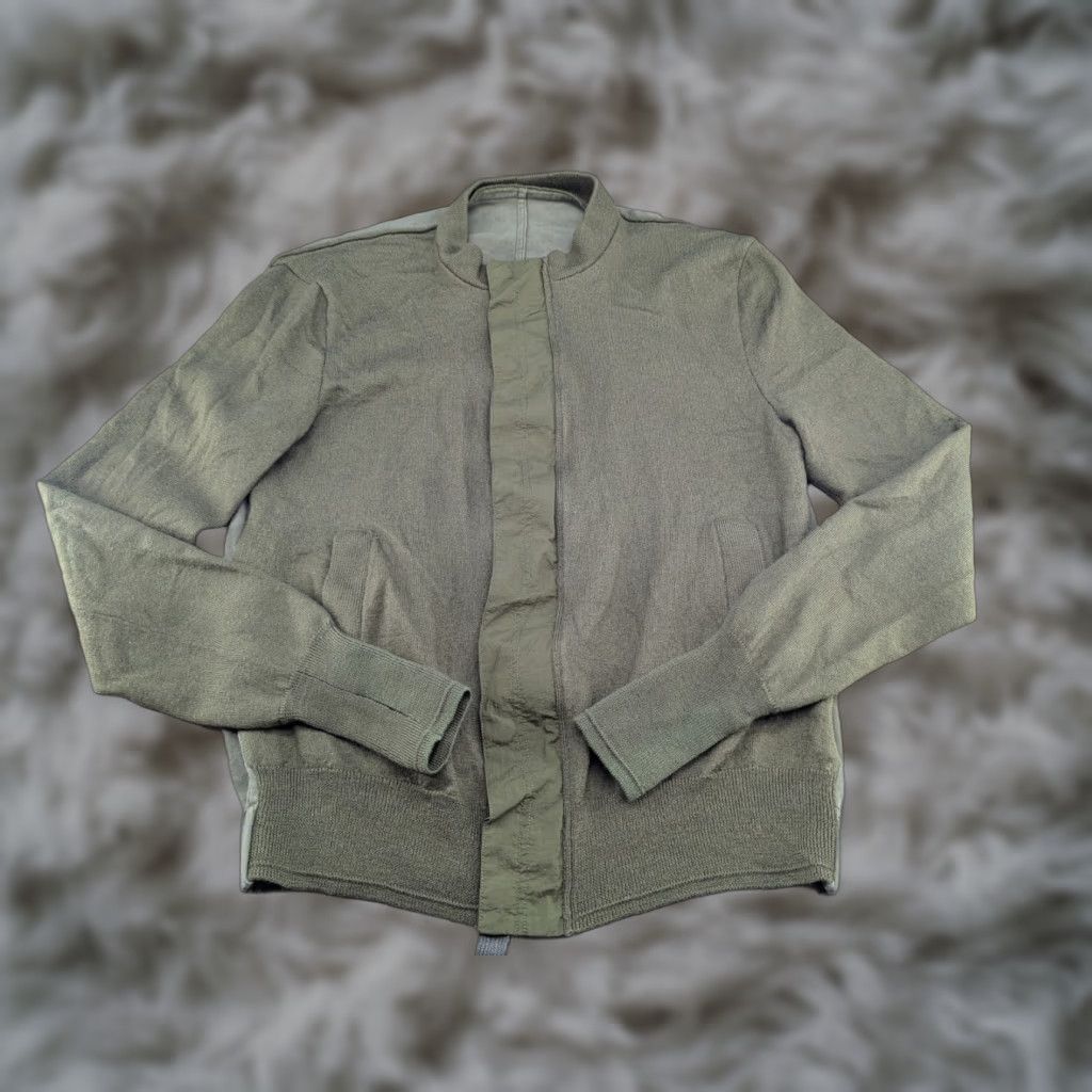 Vintage Croquis Jacket Mens Size S Wool Nylon Green Military Style Green Snap Jacket Size US S / EU 44-46 / 1 - 1 Thumbnail