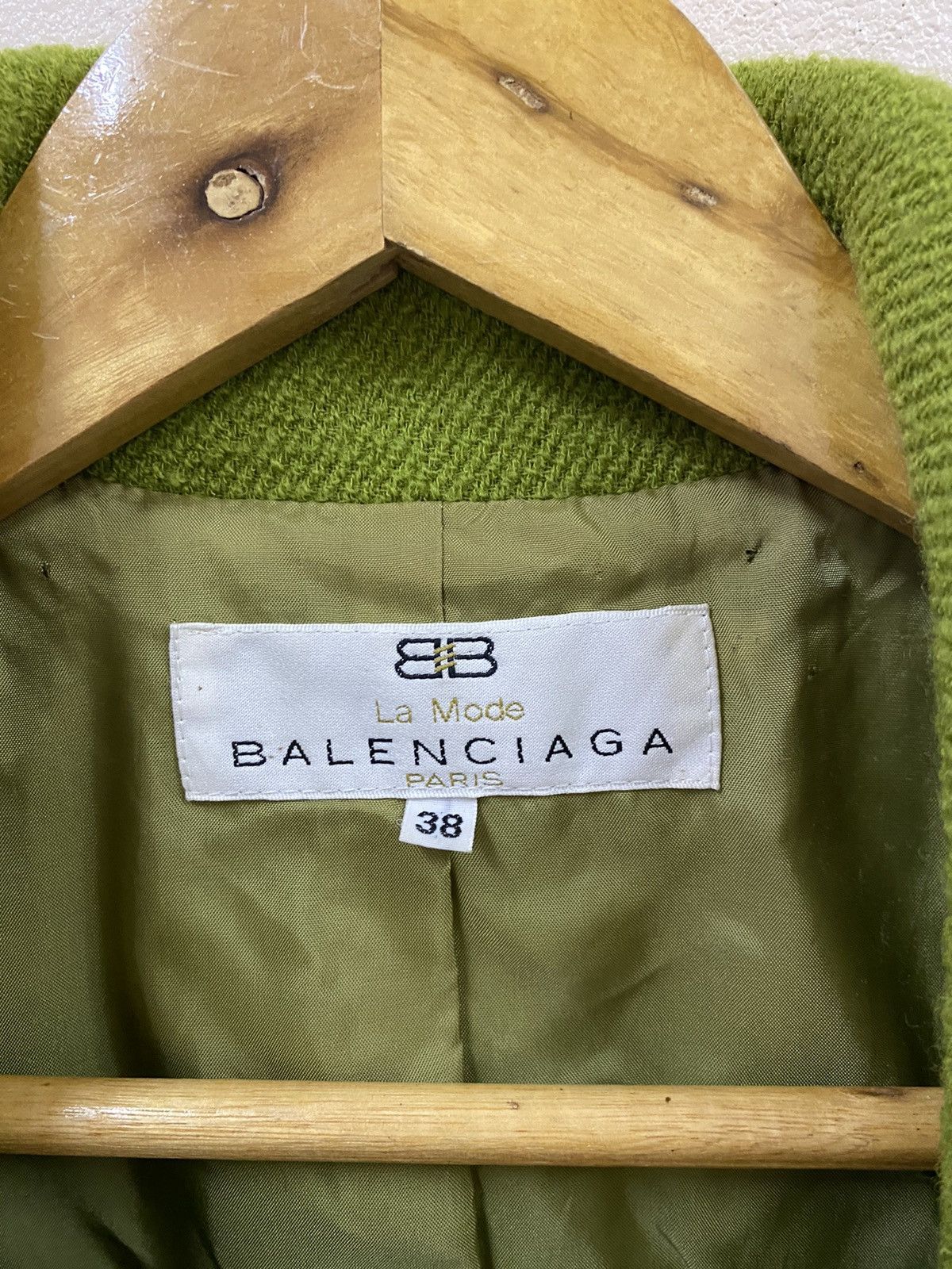 Balenciaga Balenciga Jacket Green Double Button Size XS / US 0-2 / IT 36-38 - 11 Thumbnail