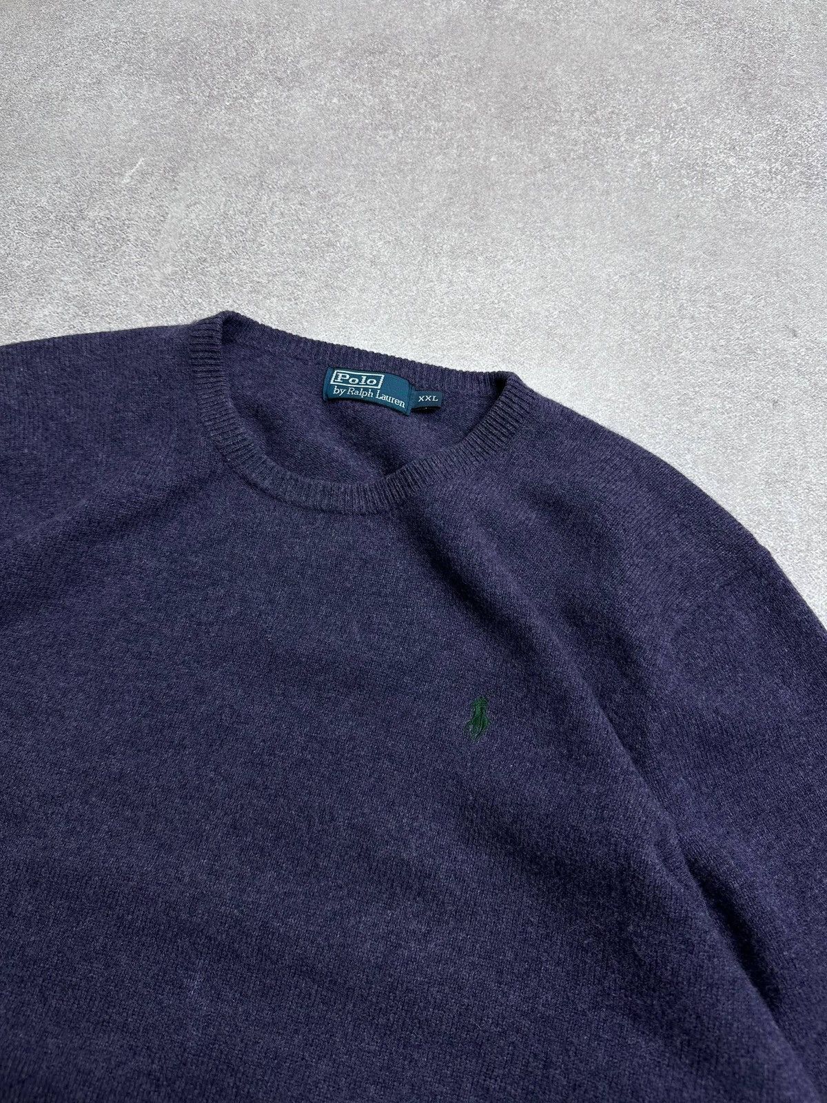 Polo Ralph Lauren Vintage Polo Ralph Lauren Lamb Wool Knit Sweater XXL Size US XXL / EU 58 / 5 - 2 Thumbnail