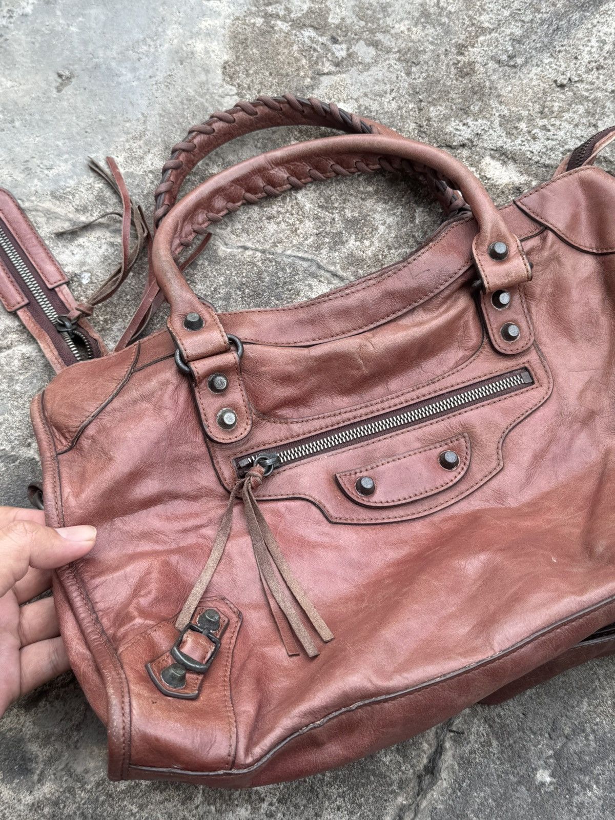 Vintage Leather City Bags Size ONE SIZE - 4 Thumbnail