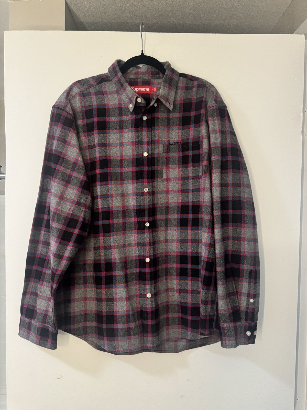 Supreme Supreme Flannel Size US L / EU 52-54 / 3 - 1 Thumbnail