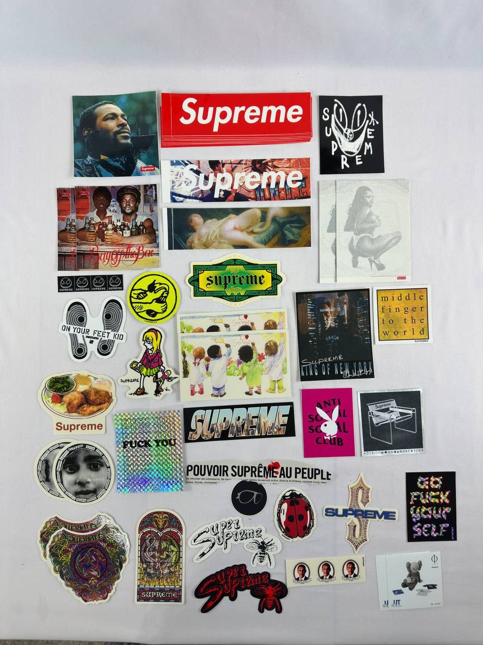 Supreme Supreme Box Logo Sticker Bundle – Real Supreme Stickers Size ONE SIZE - 1 Thumbnail