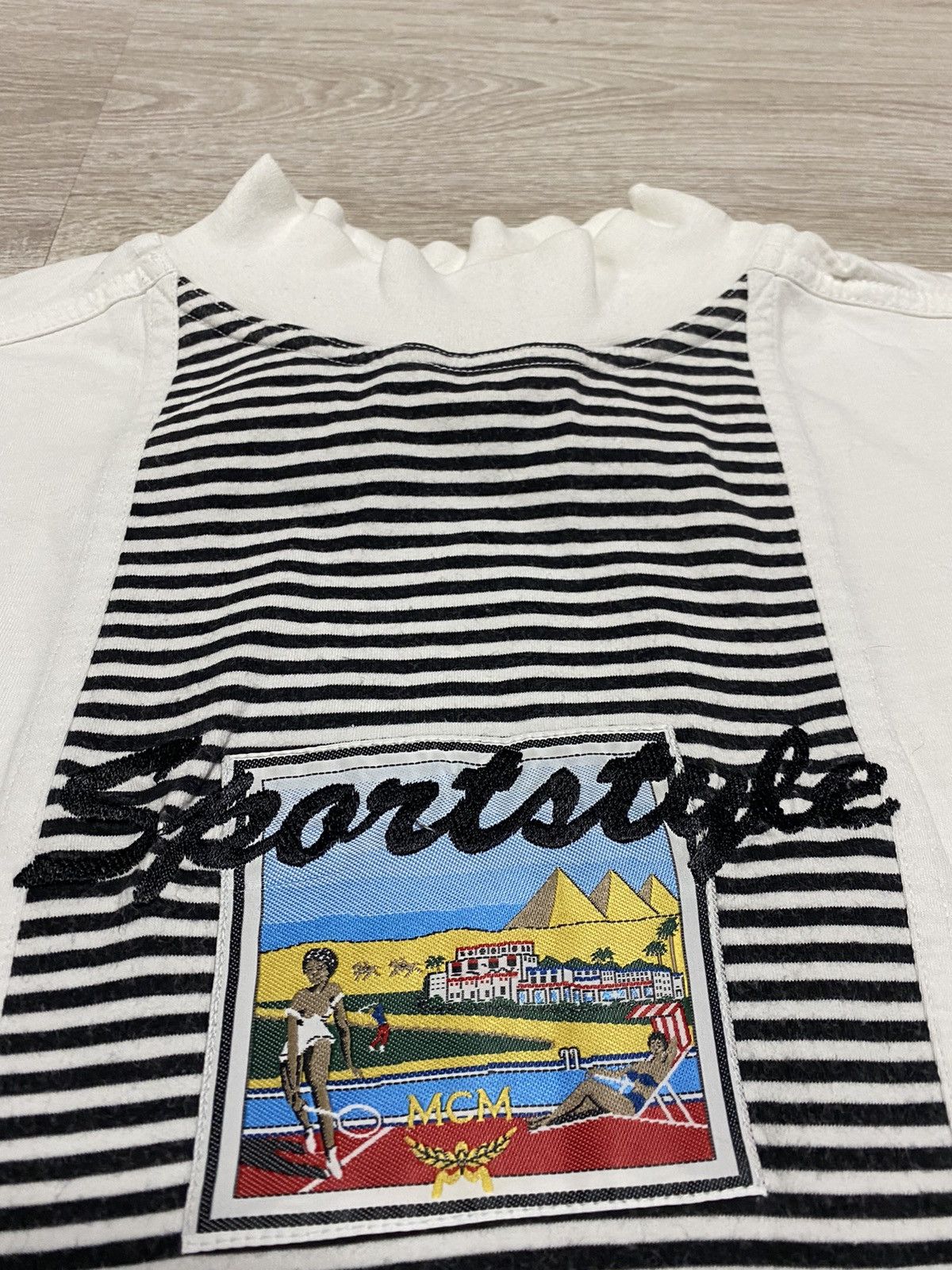 MCM Vintage MCM Fashion T-shirt sportstyle 90’s Size 6(XL) Size US XL / EU 56 / 4 - 4 Thumbnail