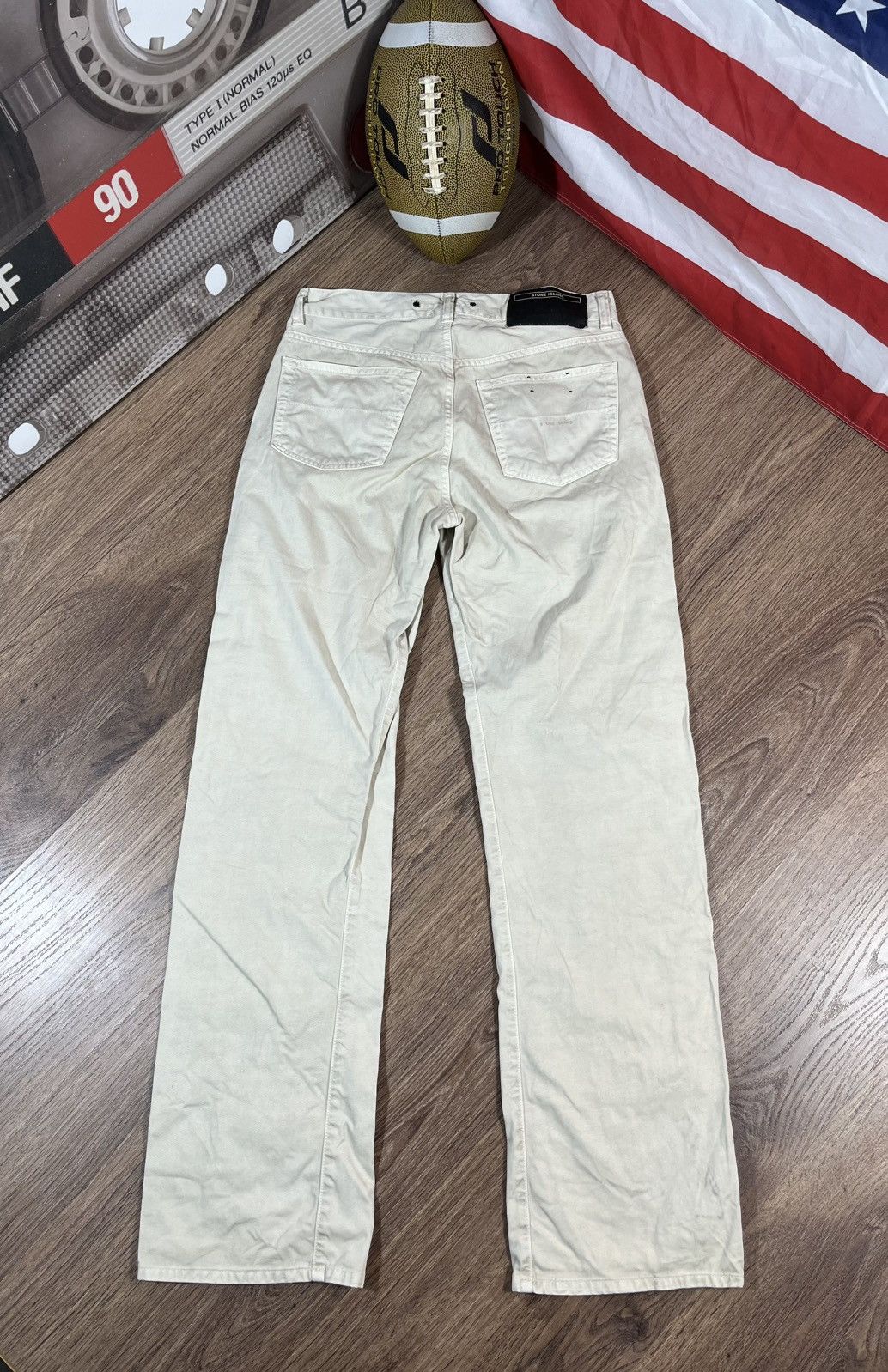 Stone Island Vintage Stone Island Denim Pants Size US 30 / EU 46 - 14 Thumbnail