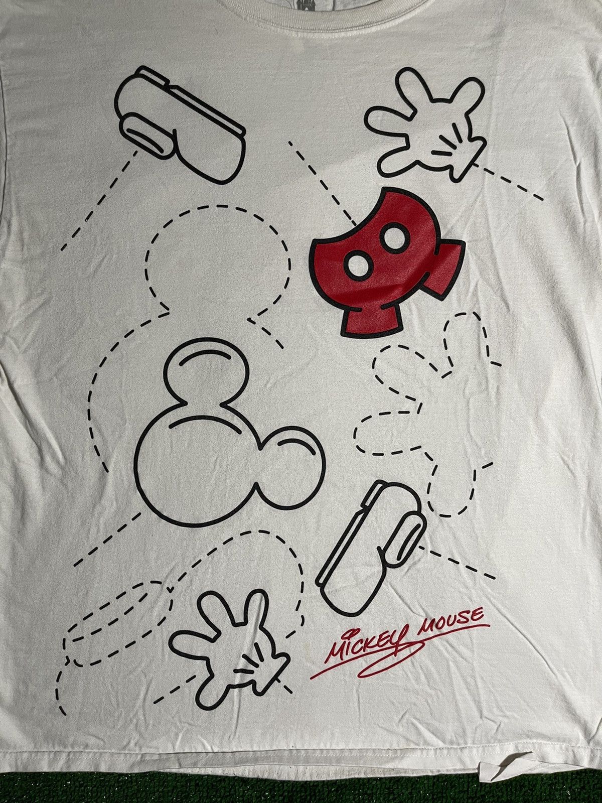 Disney Disney ‘Dotted Lines’ Mickey Mouse T-shirt Size US L / EU 52-54 / 3 - 2 Thumbnail