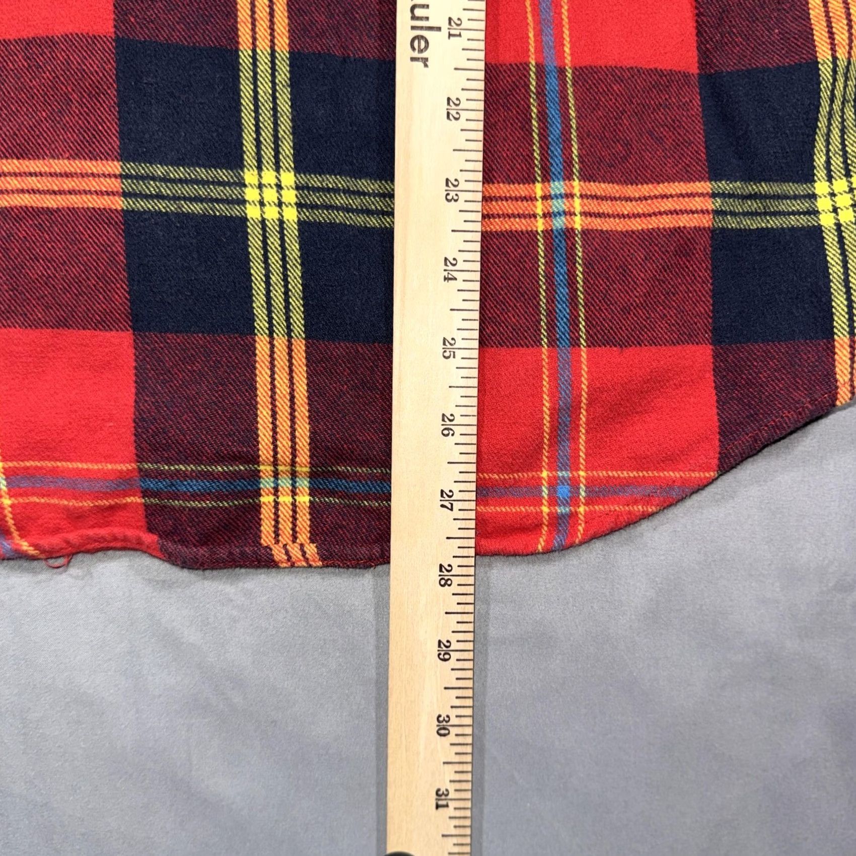 Topo Designs Topo Designs Shirt Mens S Red Plaid Flannel Long Sleeve Button Front Casual Size US S / EU 44-46 / 1 - 8 Thumbnail