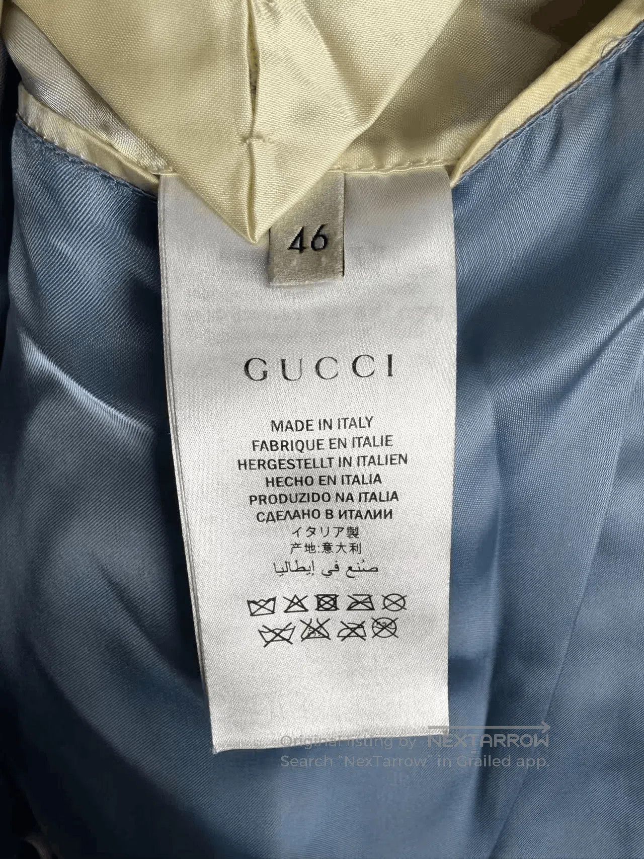 Gucci Gucci Asap Rocky Bee Leather Jacket. Size US S / EU 44-46 / 1 - 3 Thumbnail