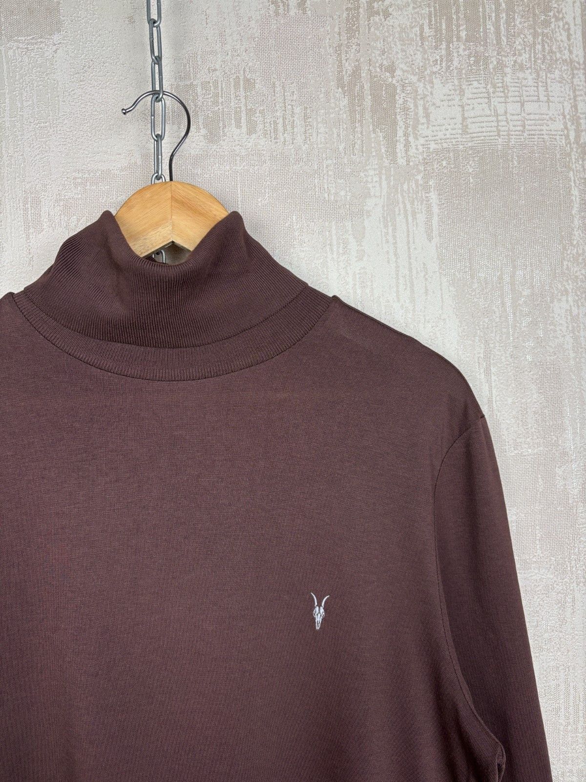 Allsaints AllSaint Parlour LS Roll Neck Cotton/Modal Pullover Size US M / EU 48-50 / 2 - 5 Thumbnail