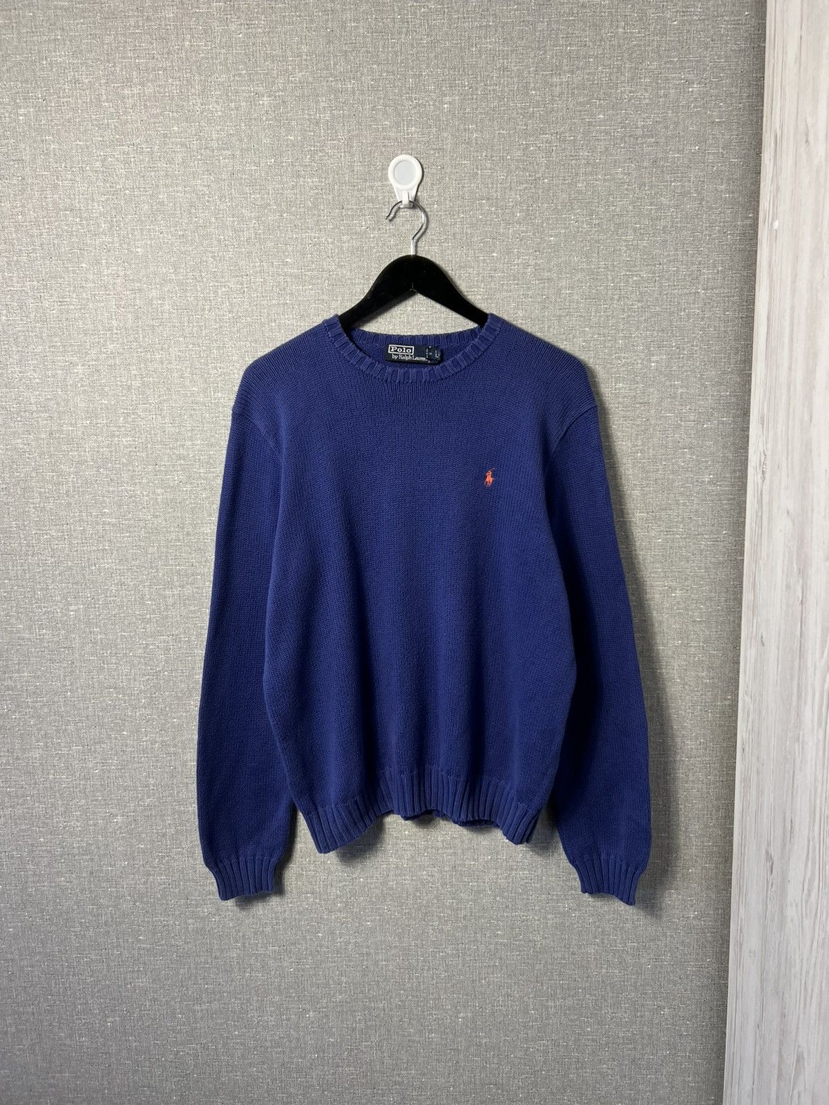 Polo Ralph Lauren Vintage Polo Ralph Lauren Crewneck Knitted Sweater Pony Size US L / EU 52-54 / 3 - 1 Thumbnail