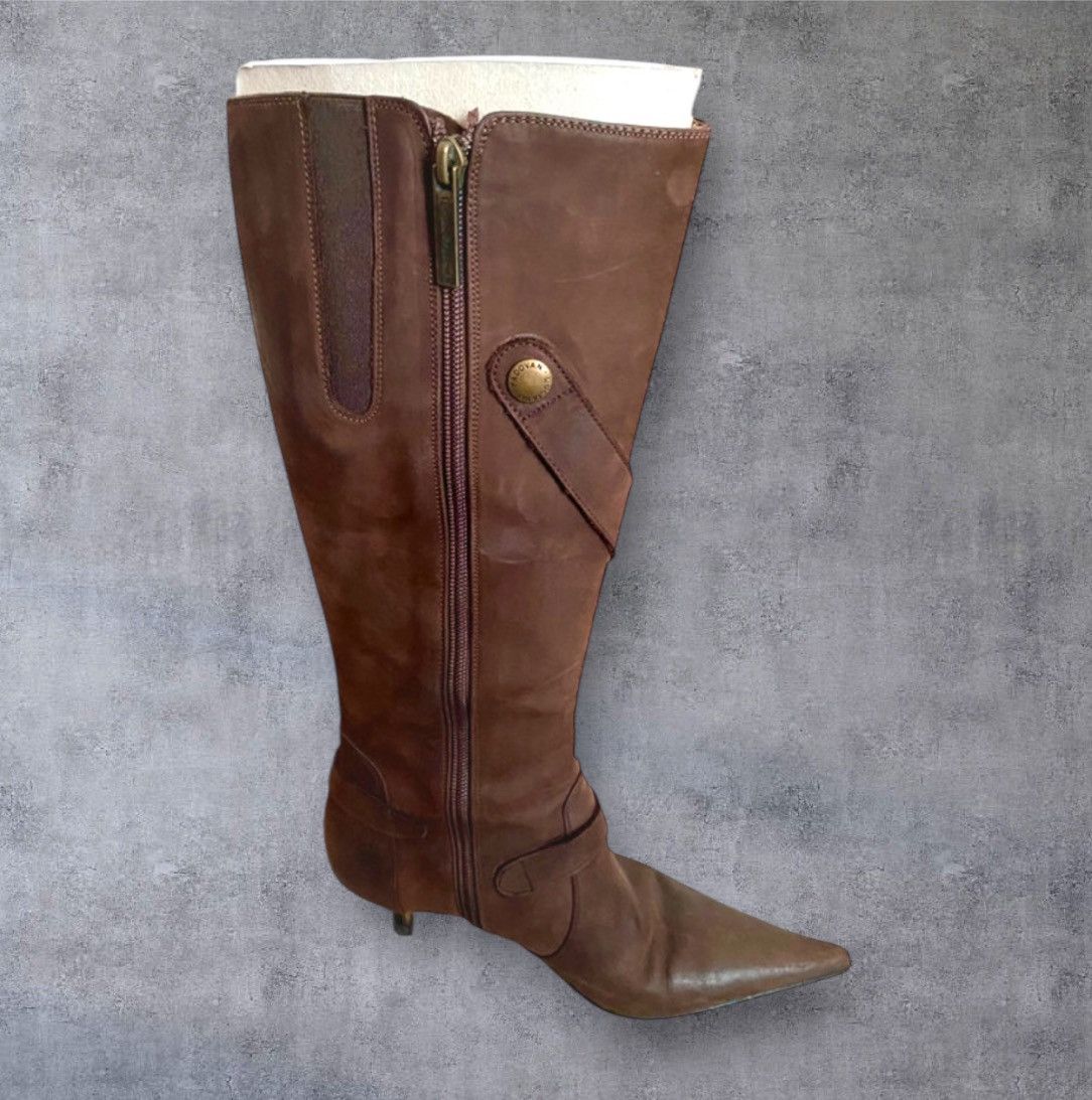 Other Luciano Padovan chocolate suede boots 36.5 Size US 5.5 / IT 35.5 - 2 Thumbnail