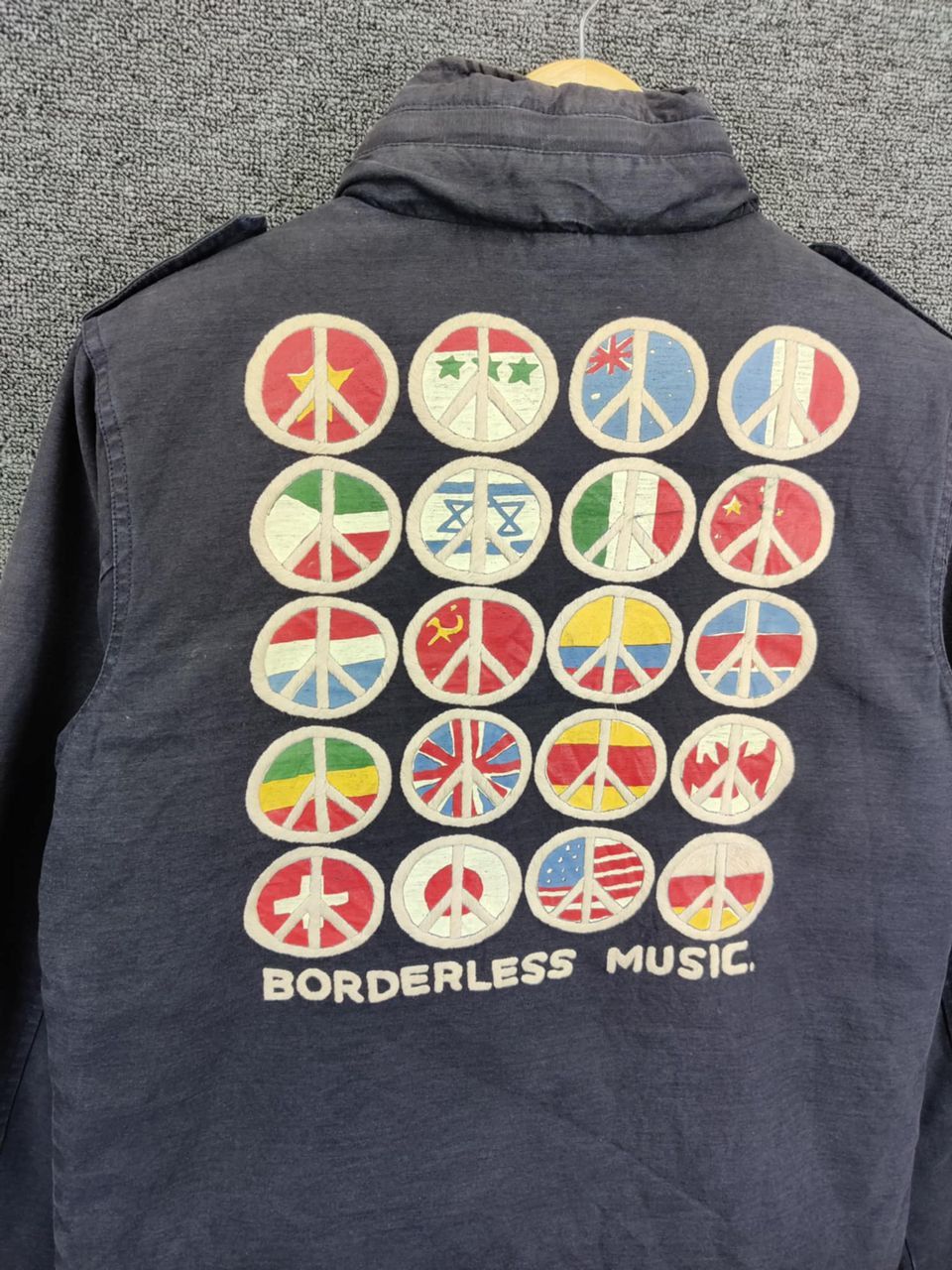 Vintage Vintage Kriff Mayer M65 Field Patch Borderless Music Jacket Size US M / EU 48-50 / 2 - 2 Thumbnail