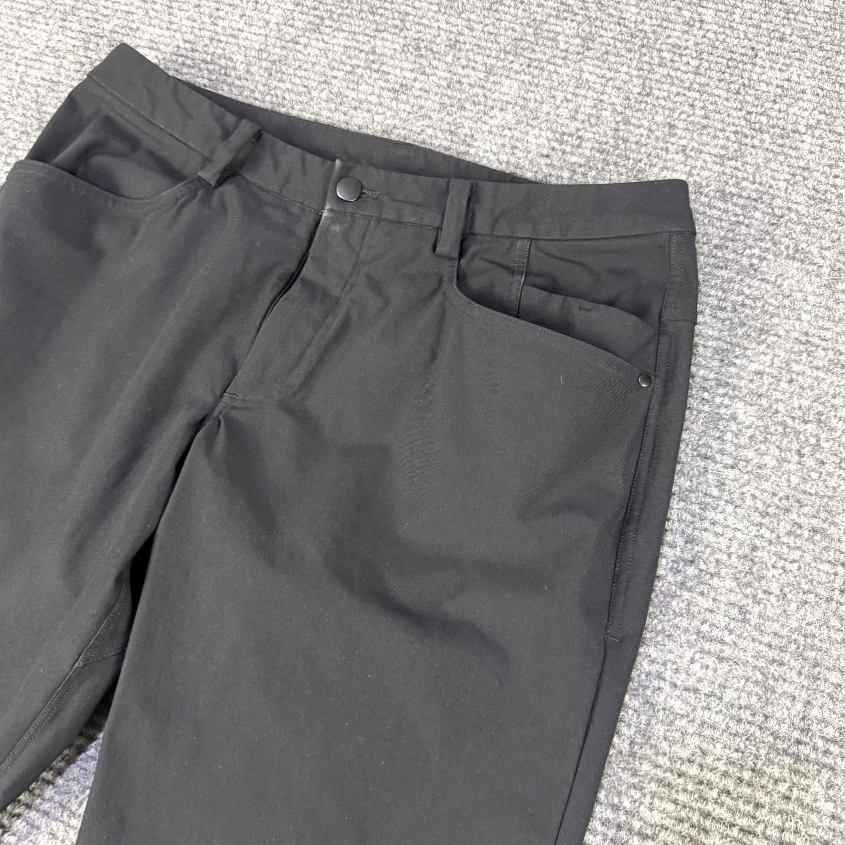 Lululemon Lululemon Pants Mens Black 34 34x30 Athletic Casual Commuter 5 Pocket Stretch Size US 34 / EU 50 - 3 Thumbnail