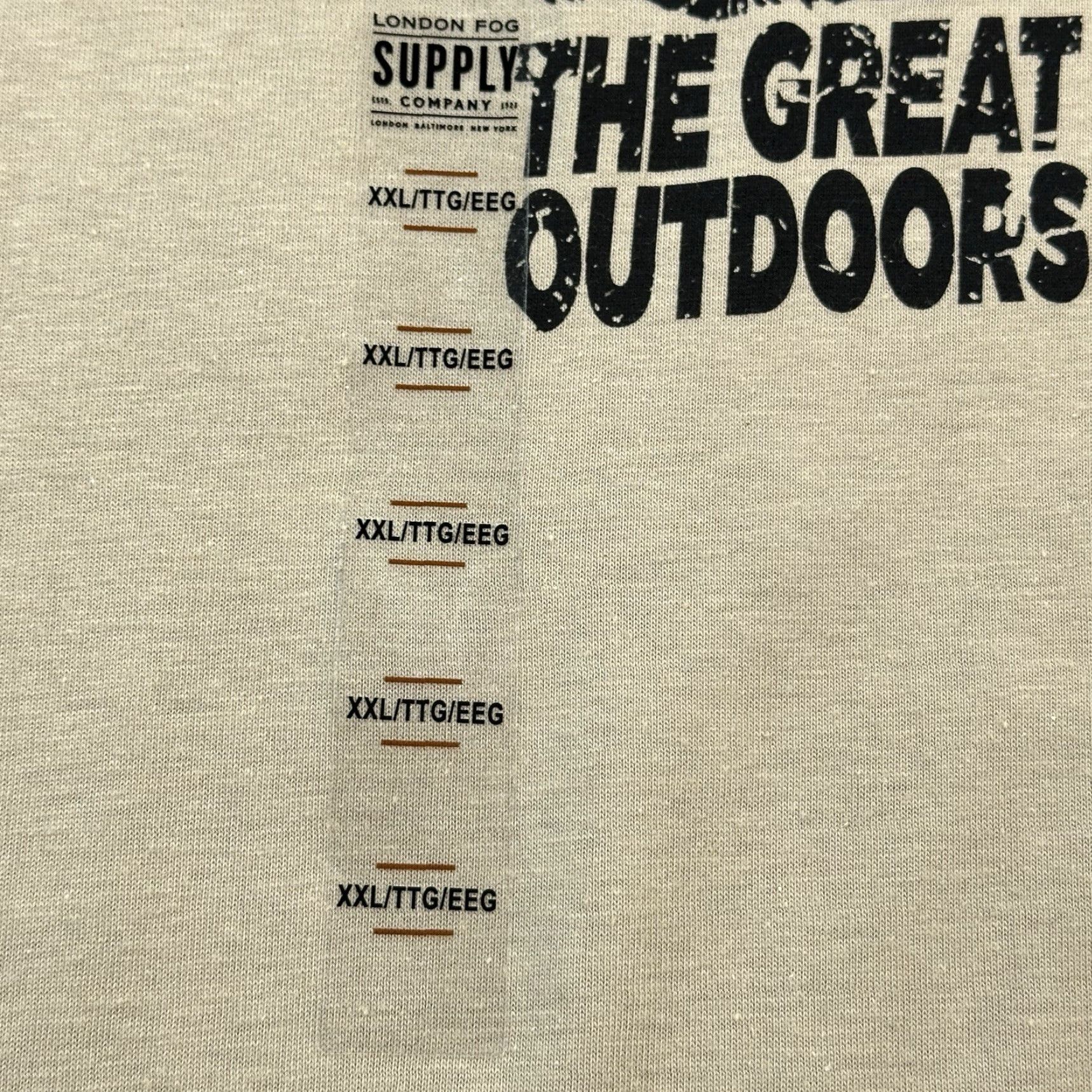 London Fog London Fog Supply Shirt Mens 2XL Tan Graphic Outdoor Casual The Great Outdoors 90s USA London Fog Shirt Mens 2XL Tan Graphic Hiking Casual Size US XXL / EU 58 / 5 - 2 Thumbnail