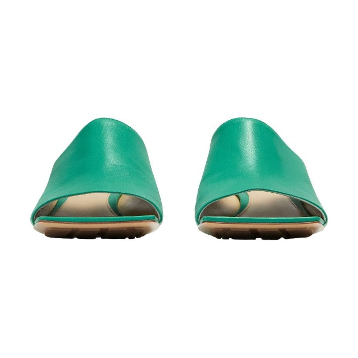 Bottega Veneta o1n1vont1224 Stretch Mules in Green Size US 9 / IT 39 - 3 Thumbnail