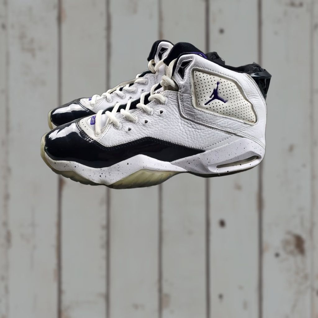 Jordan Brand Men's Nike Air Jordan B'Loyal "White Court Purple" Sneaker Sz 8 315317-114 Size US 8 / EU 41 - 1 Thumbnail