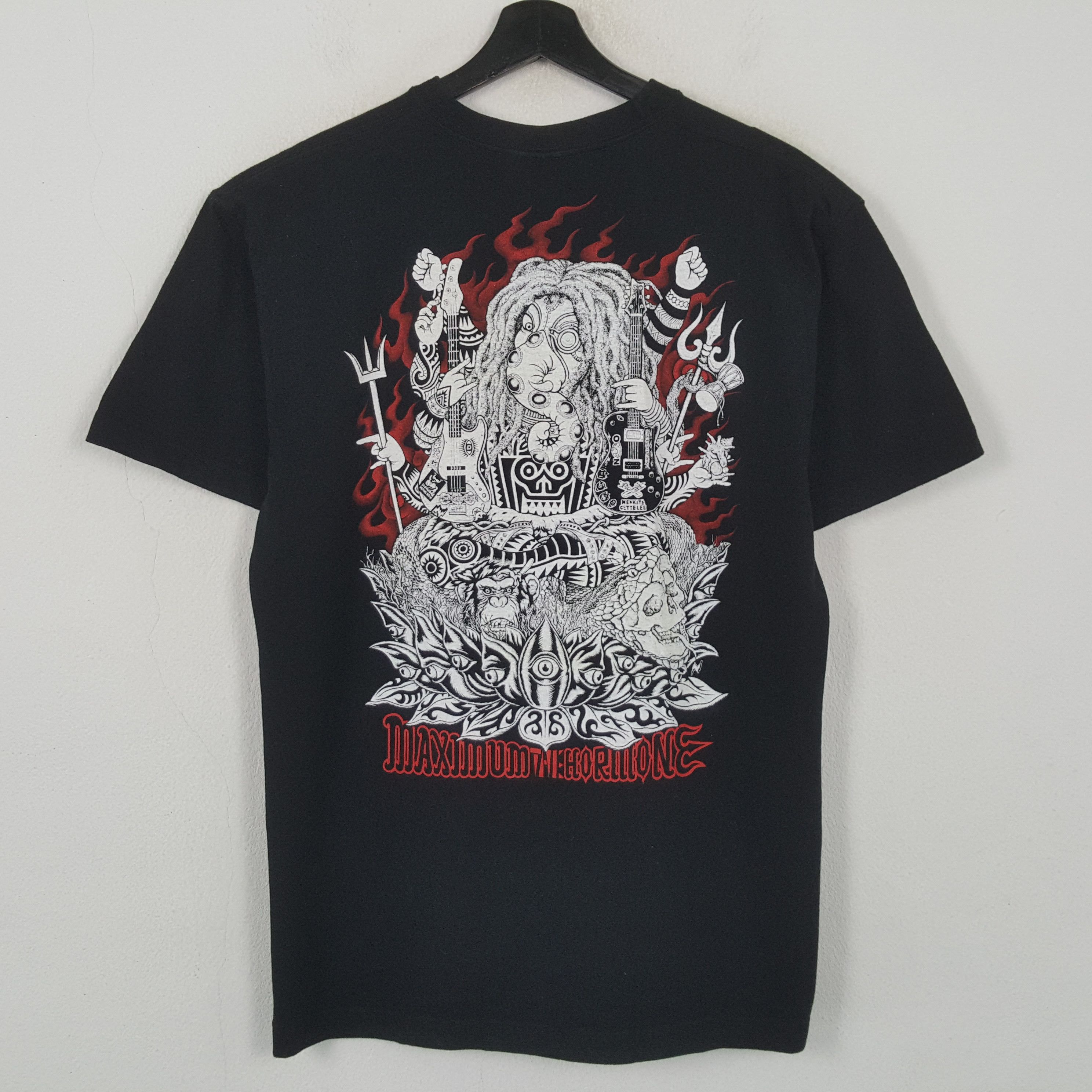 Vintage Maximum The Hormone Japanese Rock Band Tshirt RR11 Size US L / EU 52-54 / 3 - 1 Thumbnail