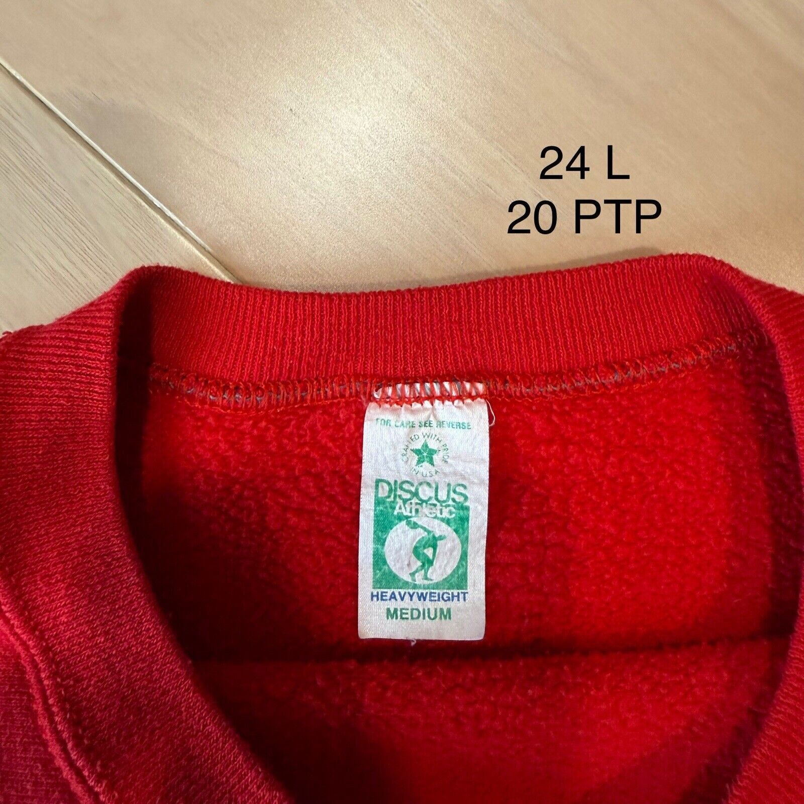 Vintage Vintage Ohio State Buckeyes Sweatshirt M Red 80s Fleece Size US M / EU 48-50 / 2 - 5 Thumbnail