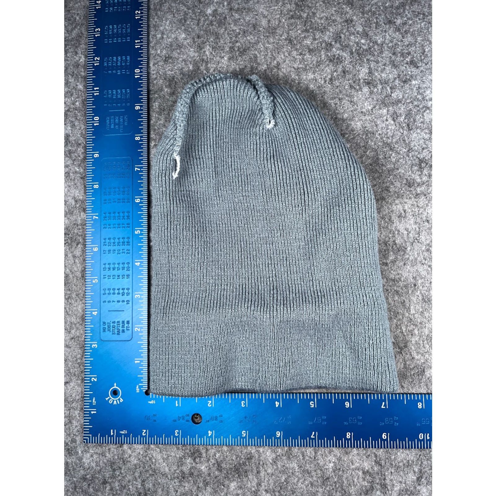 Vintage UDC Beanie Toque Adult One Size Blue Knit Acrylic Embroidered Camp Snow Ski Hat/Cap Beanie Mens Winter Ski Theme Size ONE SIZE - 6 Thumbnail